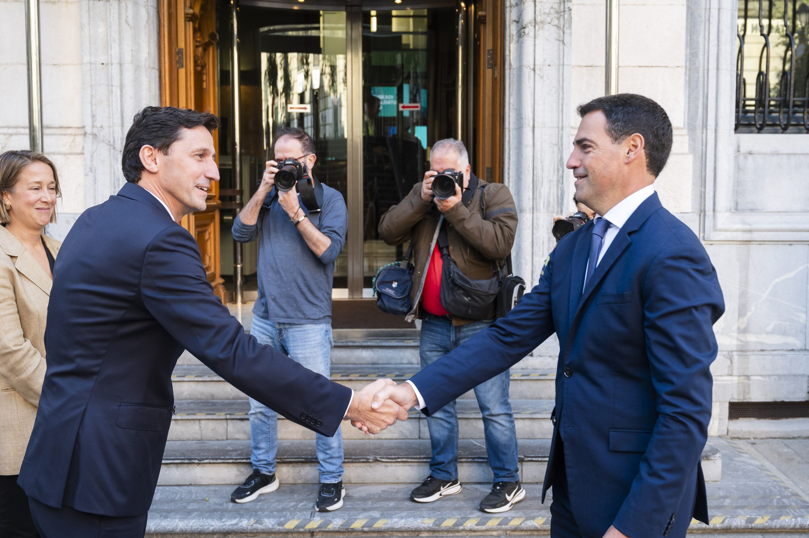 D'Anjou sailburua eta Pradales lehendakaria | Argazkia: Irekia