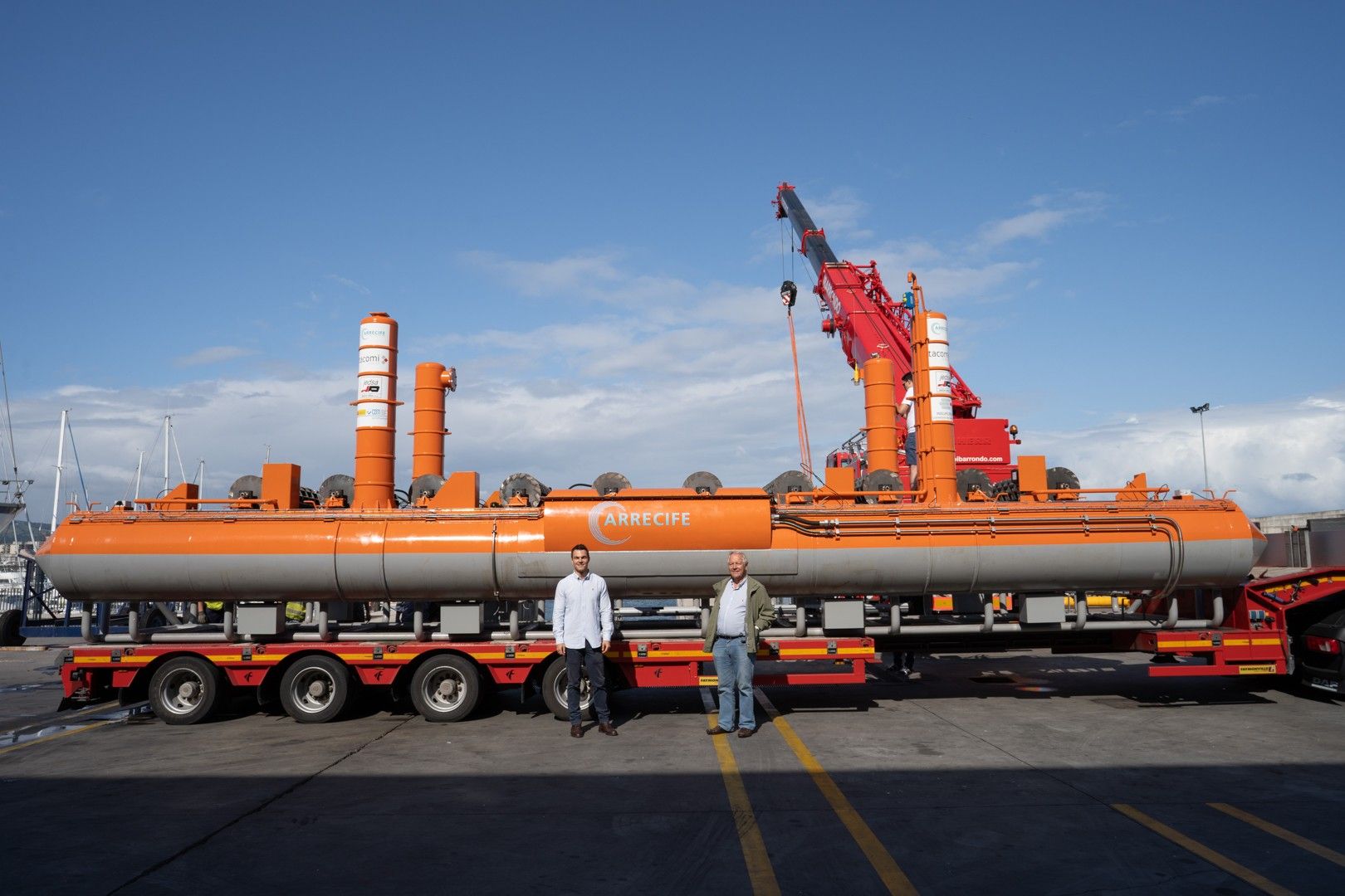 Itsas-olatuei esker energia berriztagarria sortzeko soluzioa garatu du Arrecife Energy Systemek | Argazkia: Arrecife Systems 
