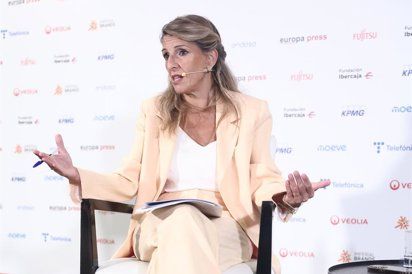 Yolanda Díaz Espainiako Gobernuko Lan ministroa | Argazkia: Europa Press