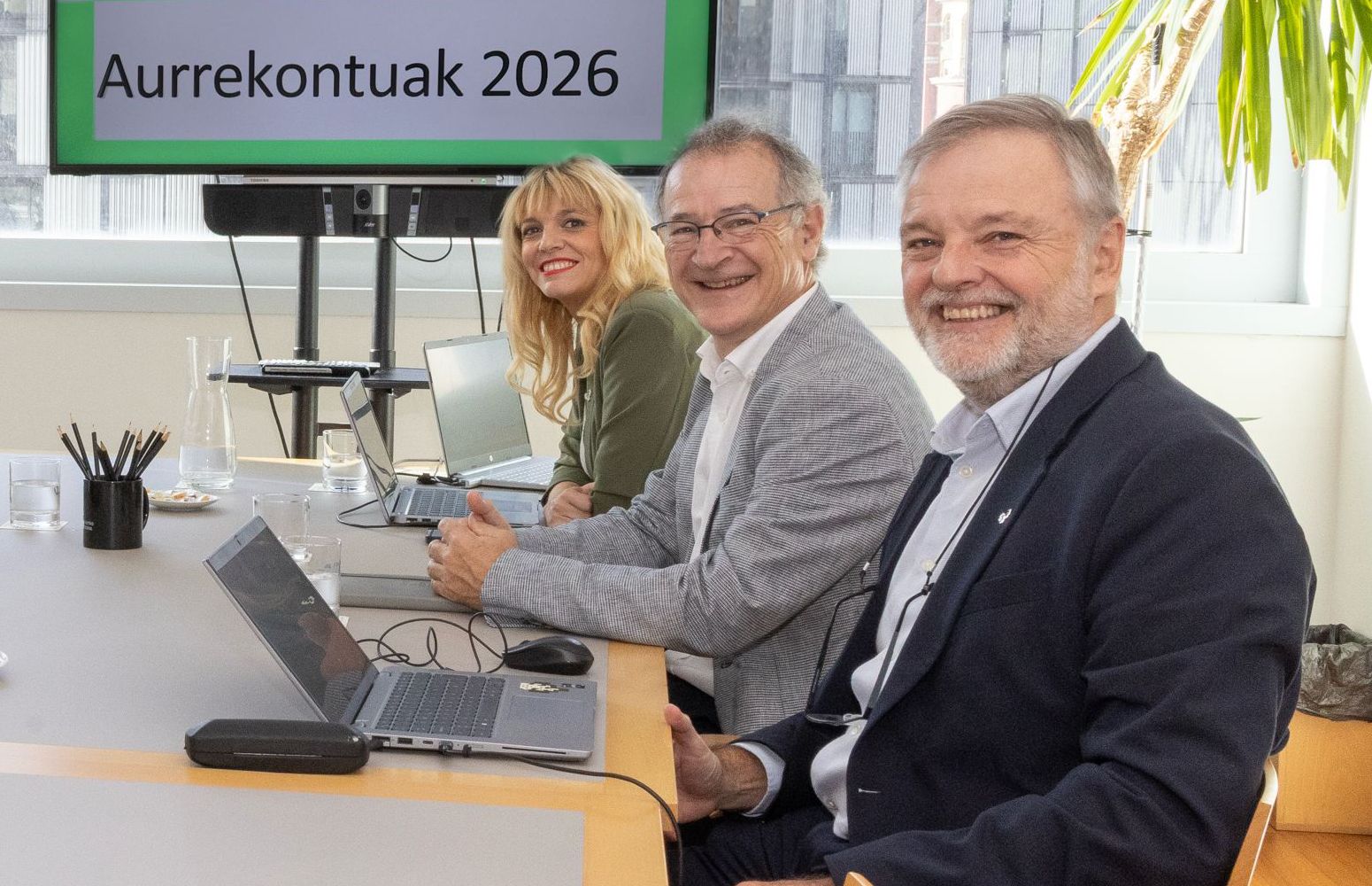 EHUko errektoretza taldeko ordezkariak | Argazkia: EHU