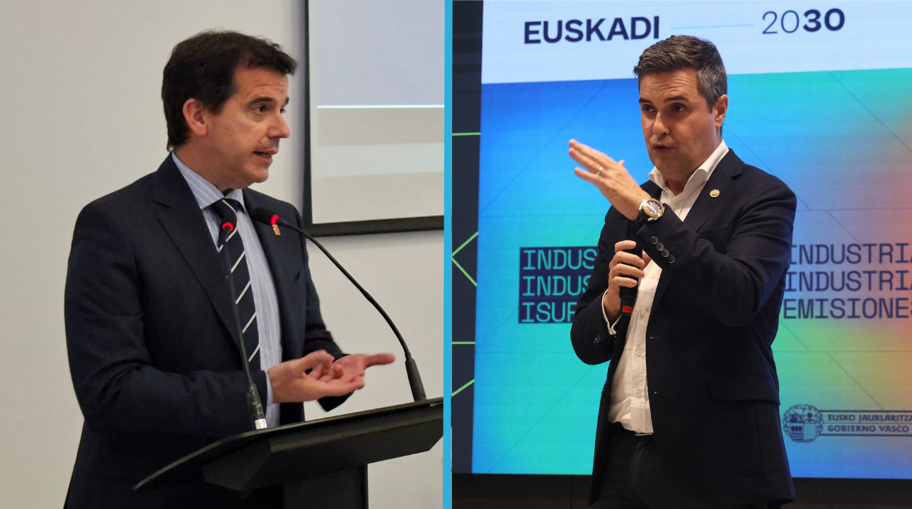 Irujo eta Jauregi, agerraldi banatan | Argazkiak: Nafarroako Gobernua/Irekia