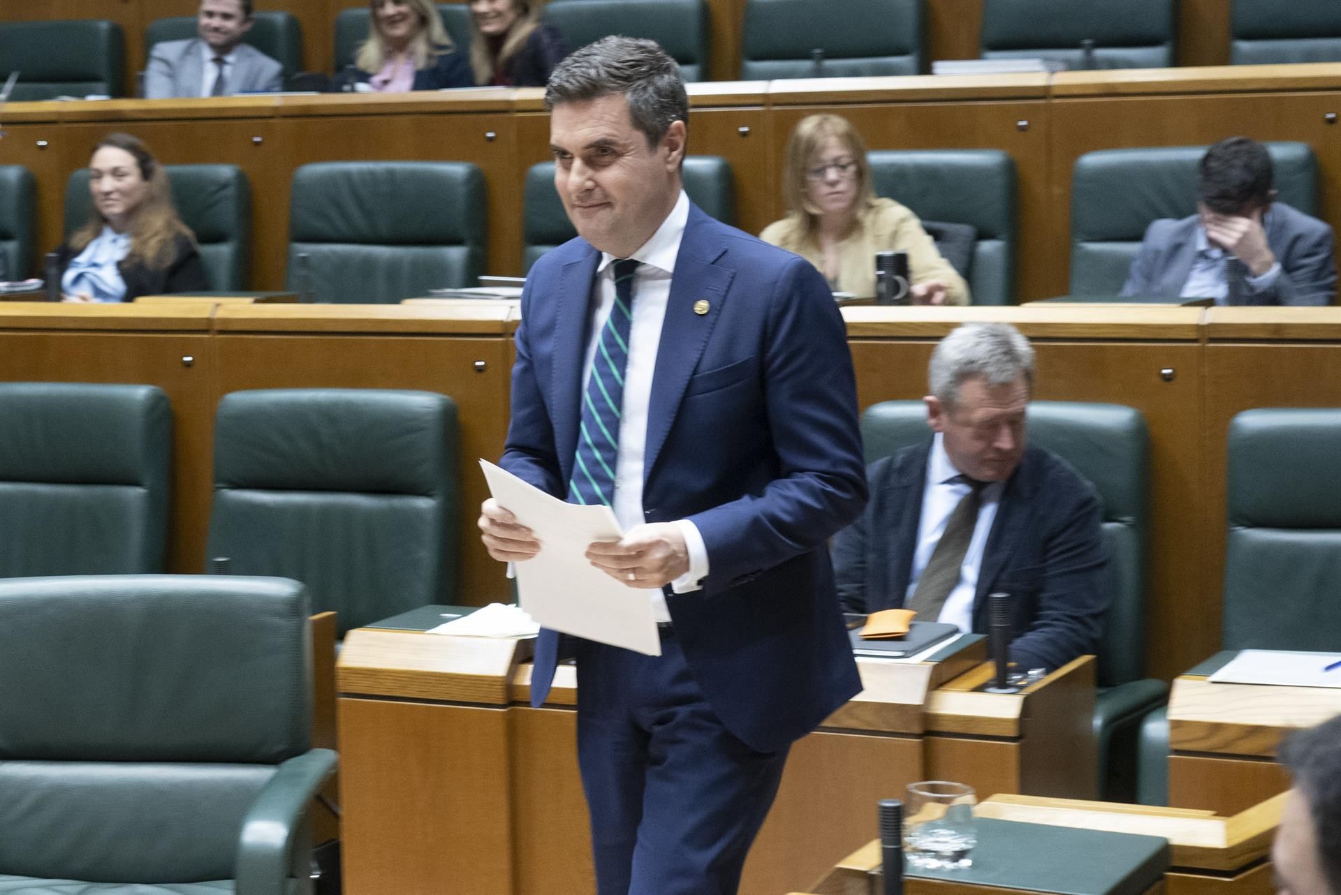 Jauregi, artxiboko argazki baten | Argazkia: Eusko Legebiltzarra