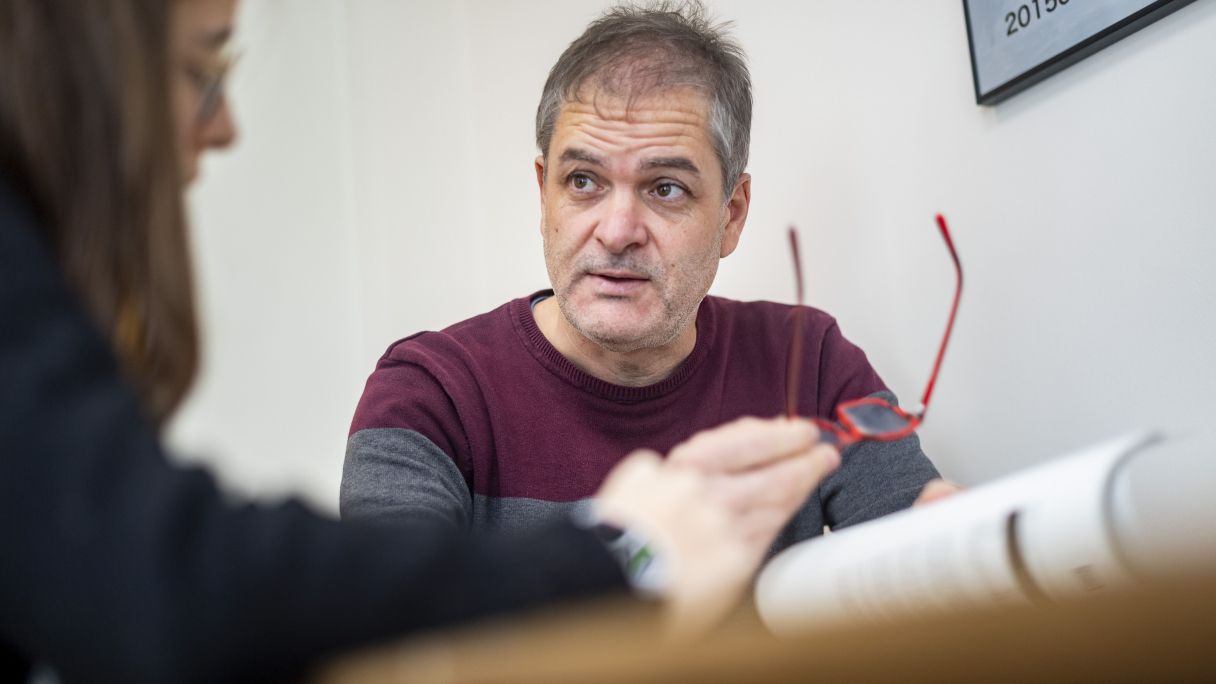 Beñat Gaztelurrutia, Gerediaga elkarteko Koordinatzailea 1 | Argazkia: Jaizki Fontaneda/Foku Beñat Gaztelurrutia, Gerediaga elkarteko Koordinatzailea 1 | Argazkia: Jaizki Fontaneda/Foku