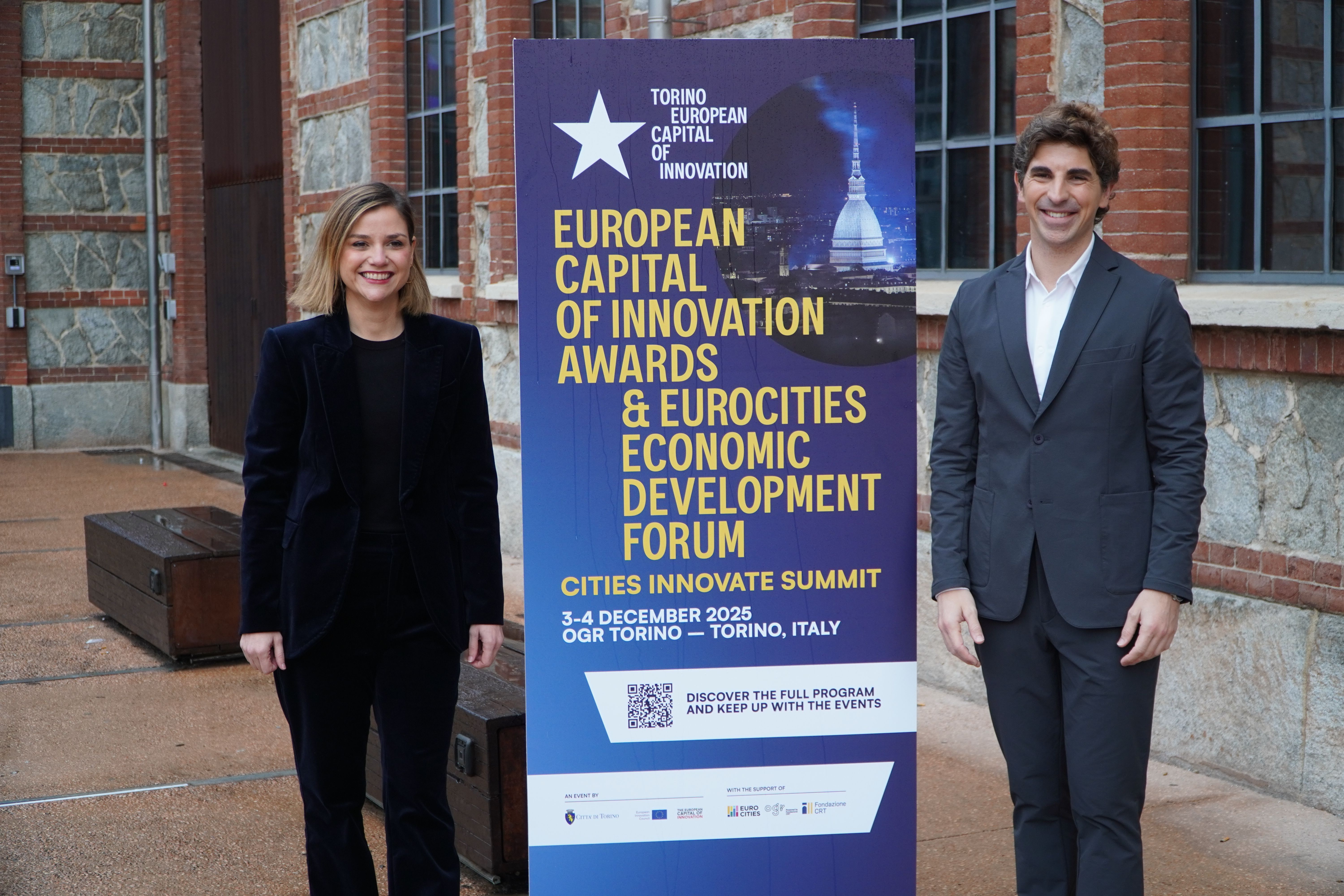 Ane Oyarbide eta Jon Insausti Turinen | Argazkia: Donostia Sustapena