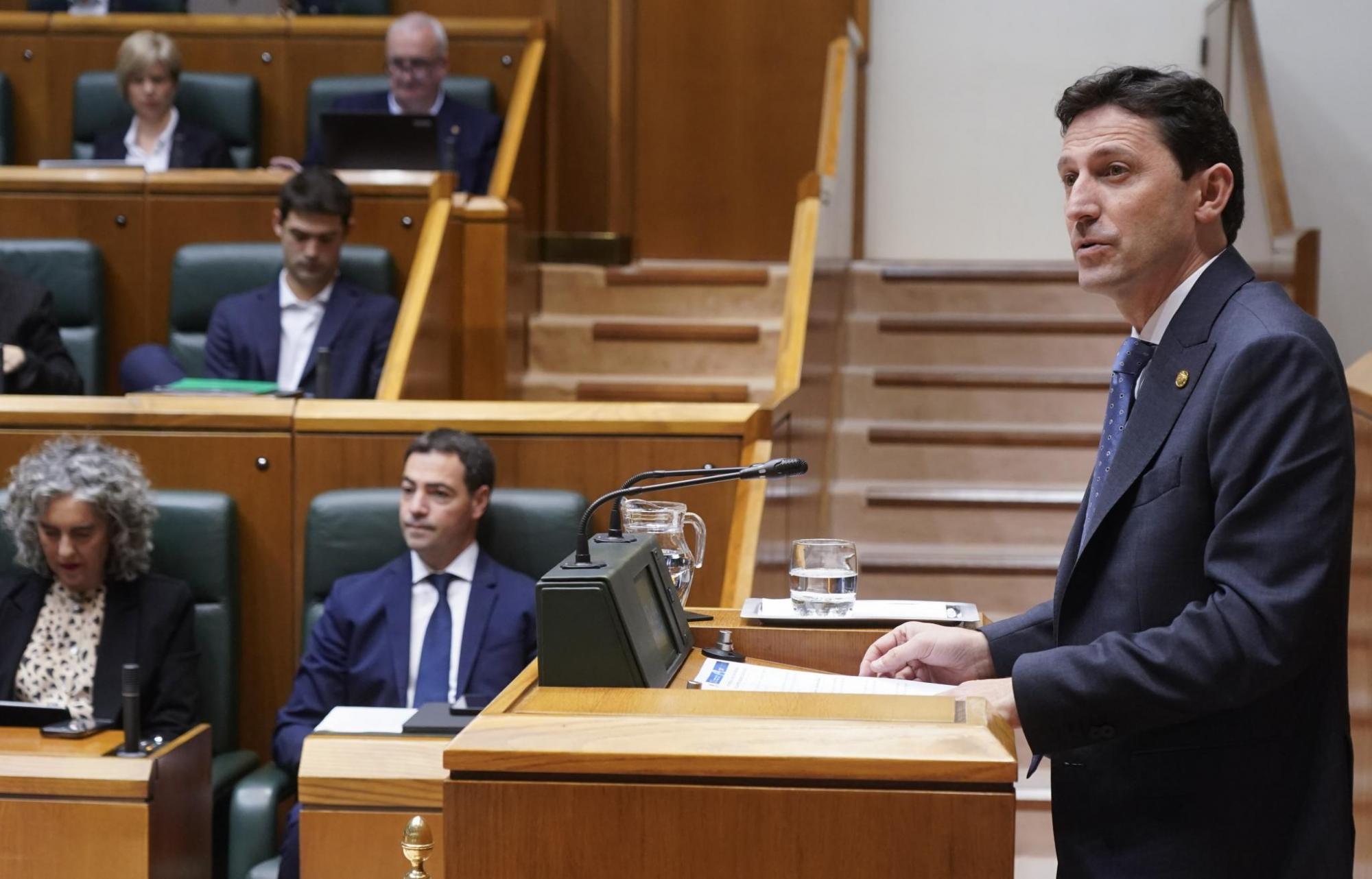 Noel D'Anjou, gaur, Eusko Legebiltzarrean | Argazkia: Eusko Jaurlaritza