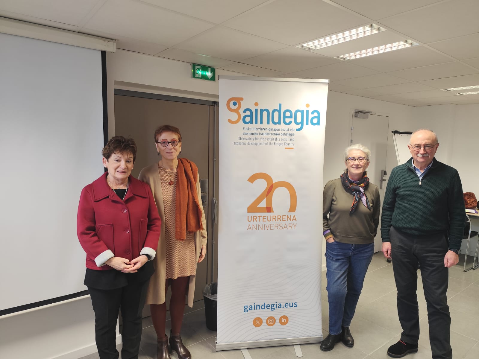 Gaindegiaren aurkezpena gaur | Argazkia: EnpresaBIDEA Gaindegiaren aurkezpena gaur | Argazkia: EnpresaBIDEA