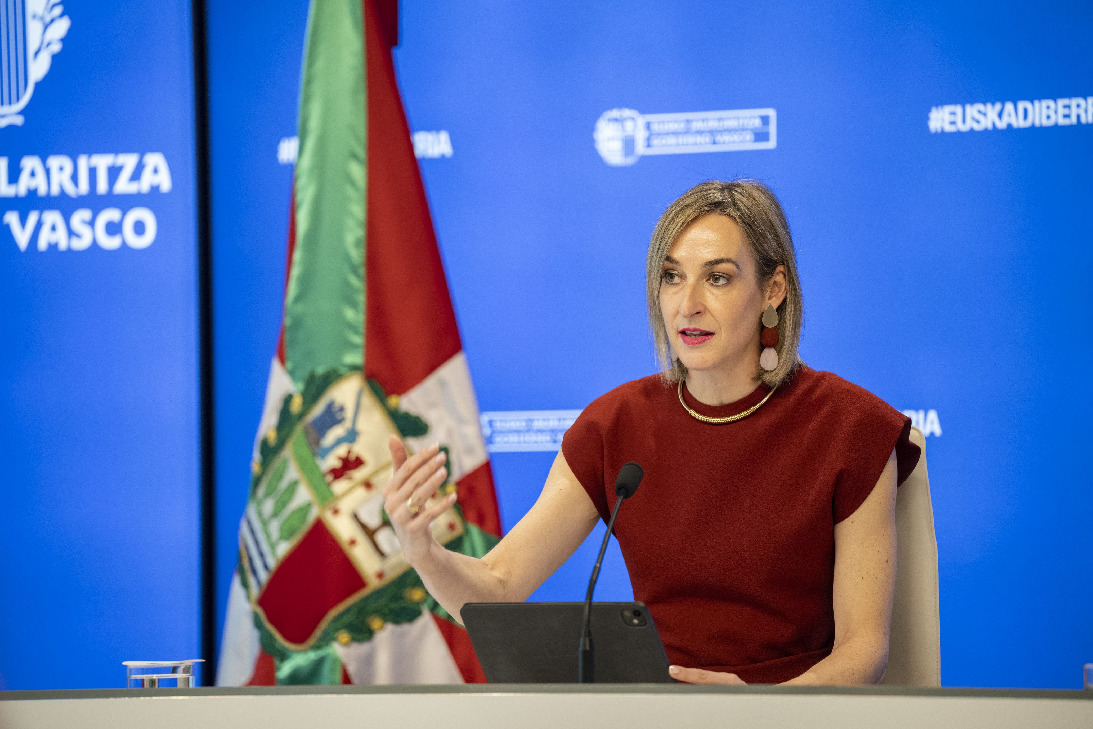 Ubarretxena, gaurko agerraldian | Argazkia: Irekia Ubarretxena, gaurko agerraldian | Argazkia: Irekia