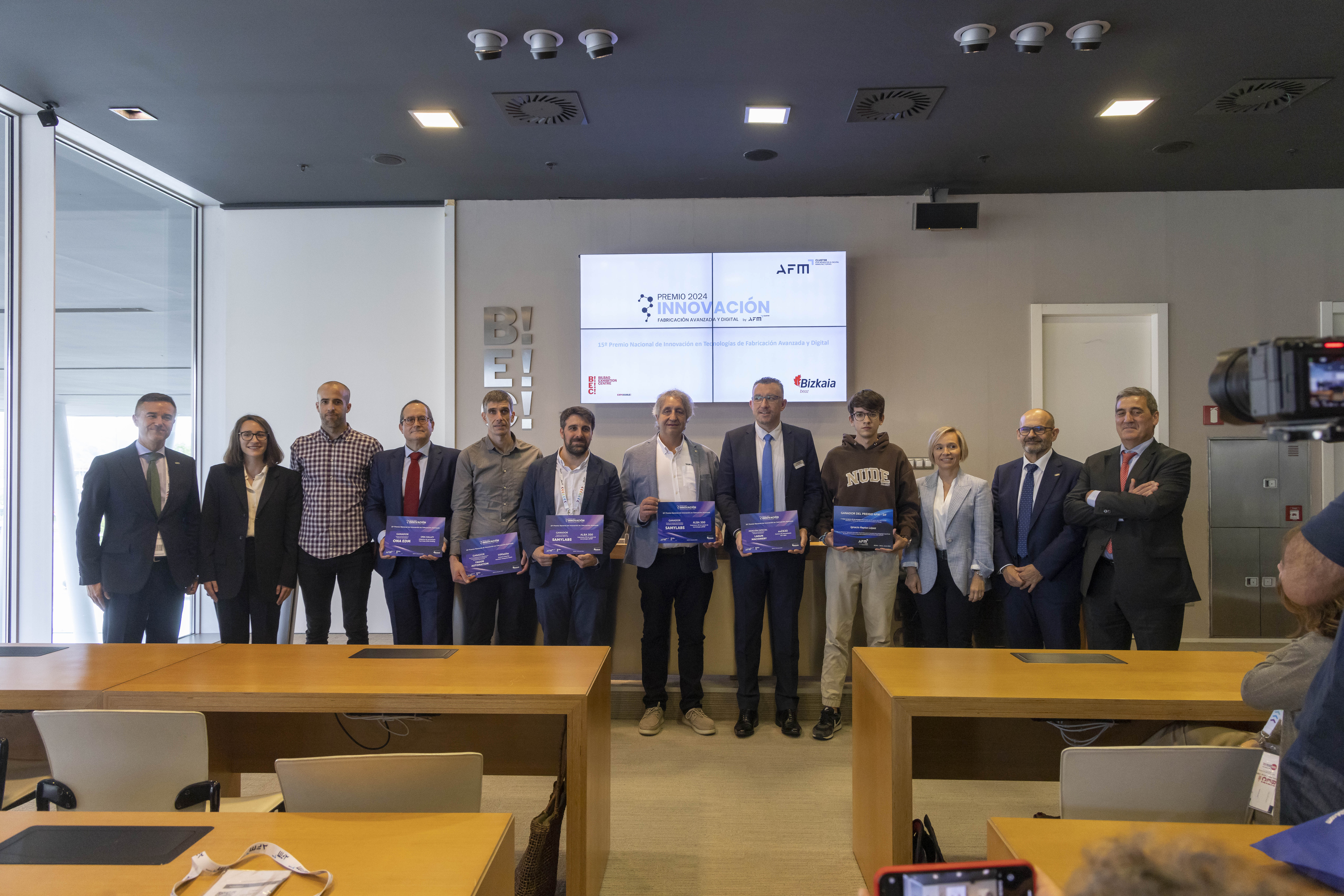 Azken edizioko sarituak | Argazkia: AFM kluster