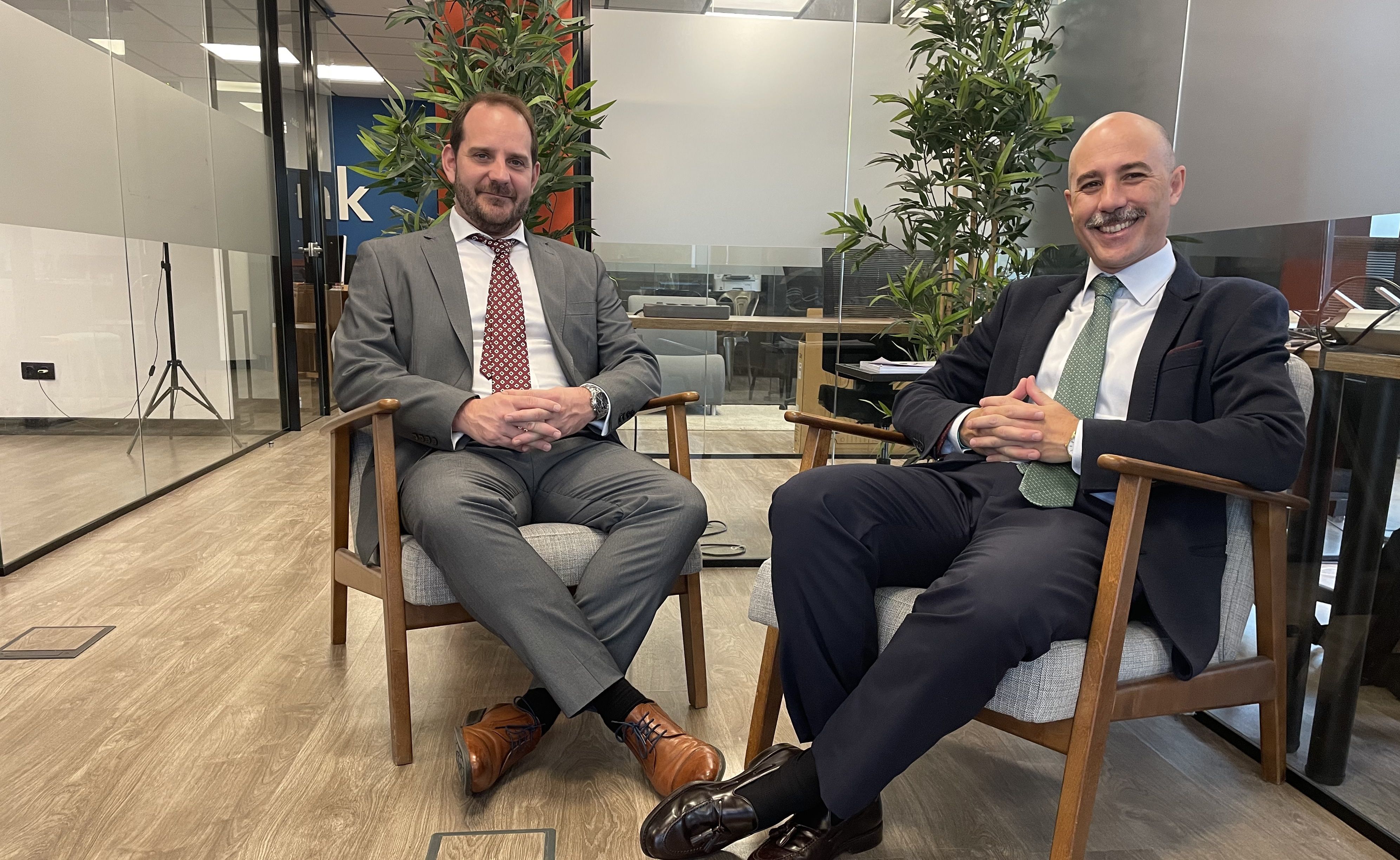 Pablo Barriocanal eta Javier Conde, Hossegor Investen sortzaileak | Argazkia: utzita