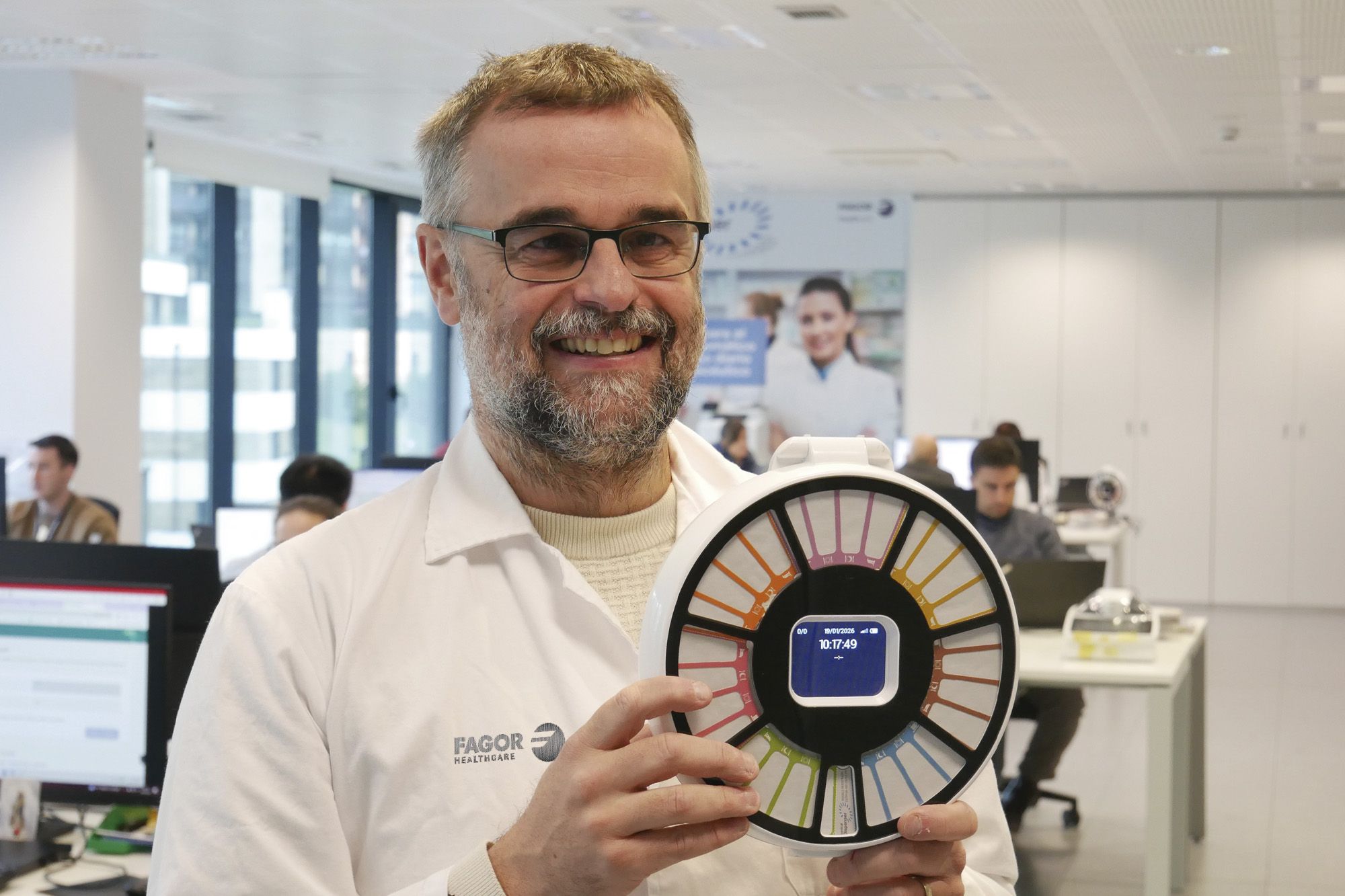 Gorka Bergaretxe Muguruza Fagor Healthcare kooperatibako lehendakaria | Argazkia: Fagor