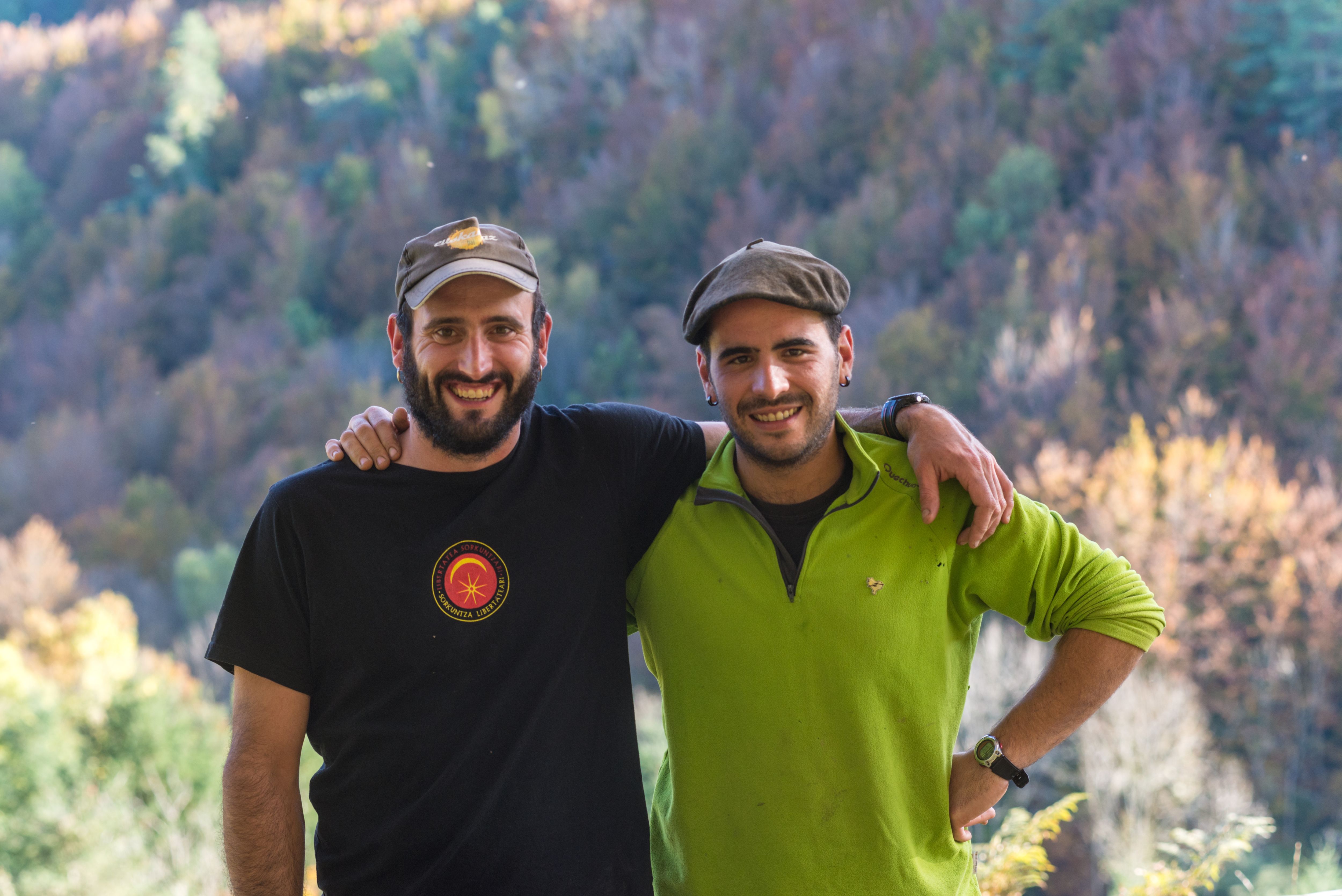 Andoni Arizkuren eta Iñaki Zoko, Bordaxaki proiektuaren arduradunak | Argazkia: utzita