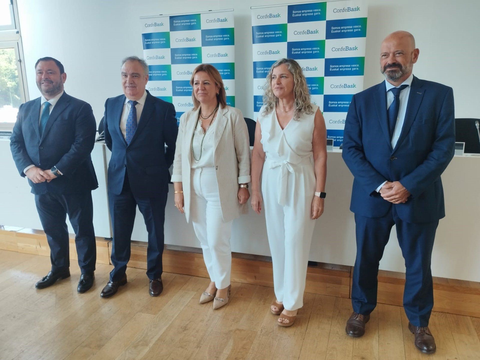 Confebasken Urteko Kontseilu Nagusia Bilbon | Argazkia: Europa Press