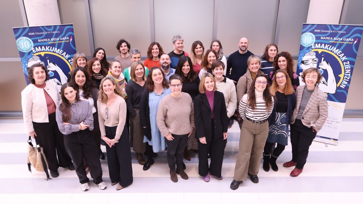 Emakumeak Zientzian 2026ko koordinazio taldea | Argazkia: utzitakoa