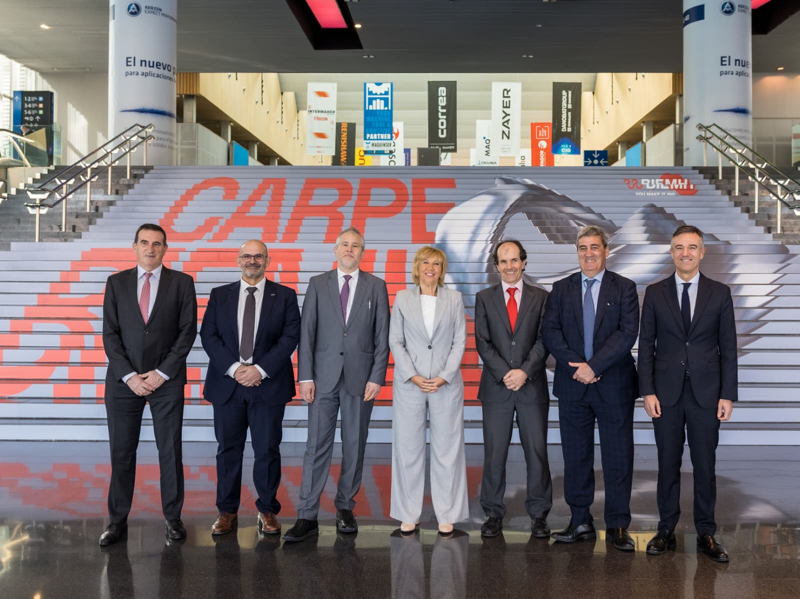 Biurtekoaren prentsaurrekoan parte hartu duten ordezkariak | Argazkia: BEC