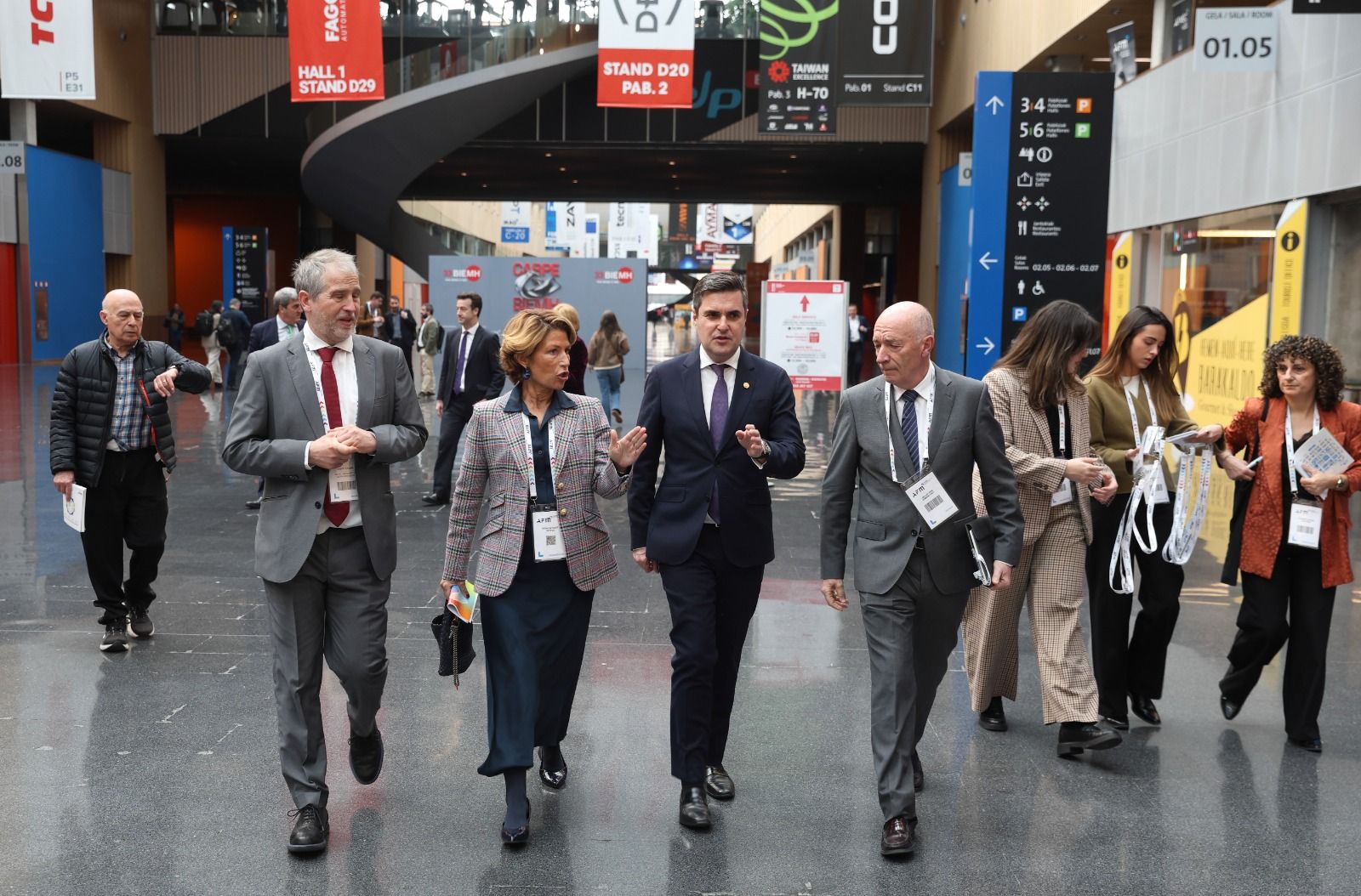 Mikel Jauregi, gaur goizeko bisitan | Argazkia: Irekia Mikel Jauregi, gaur goizeko bisitan | Argazkia: Irekia