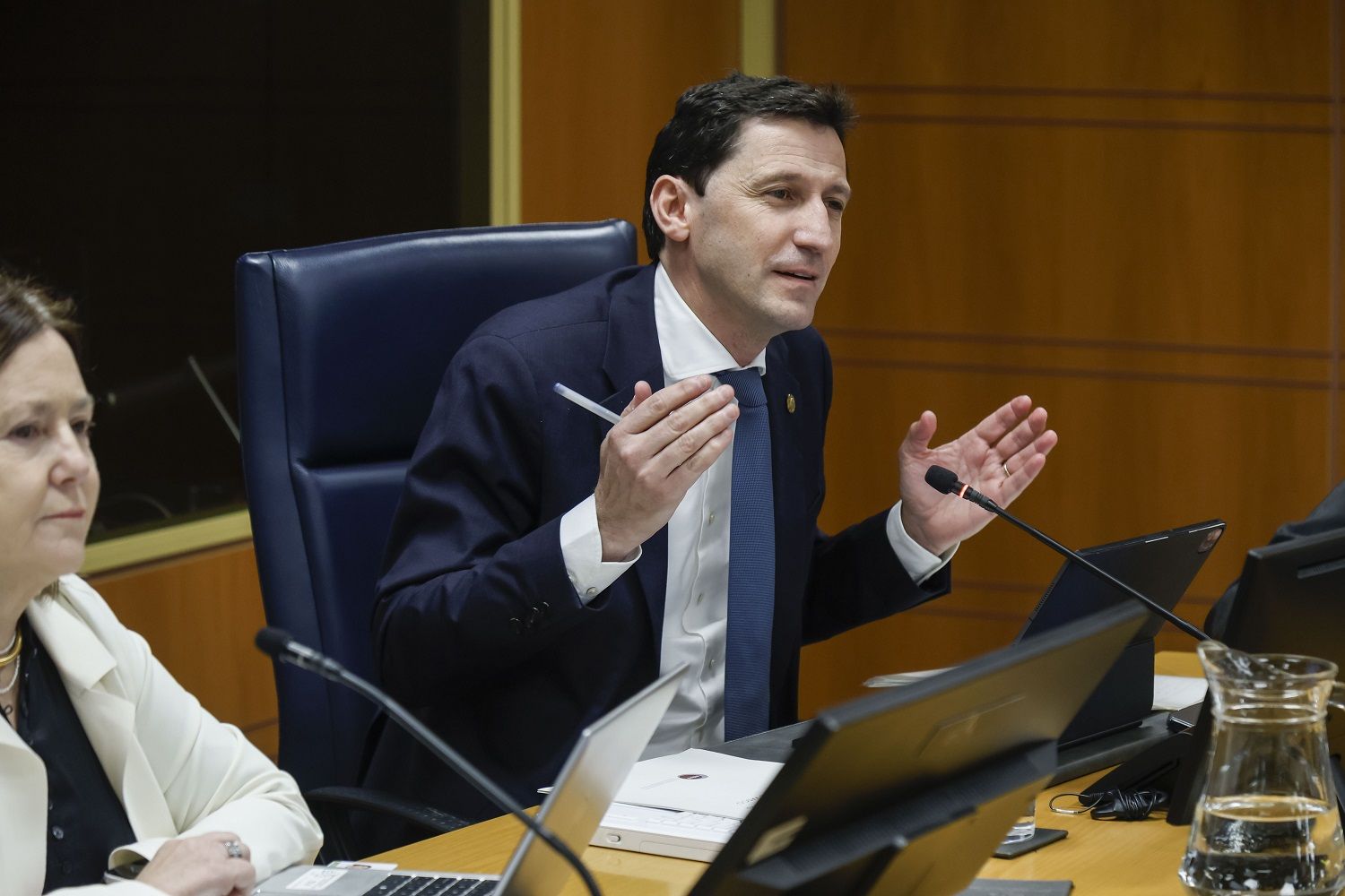 Noel d'Anjou Ogasun eta Aurrekontu Batzordean | Argazkia: Irekia