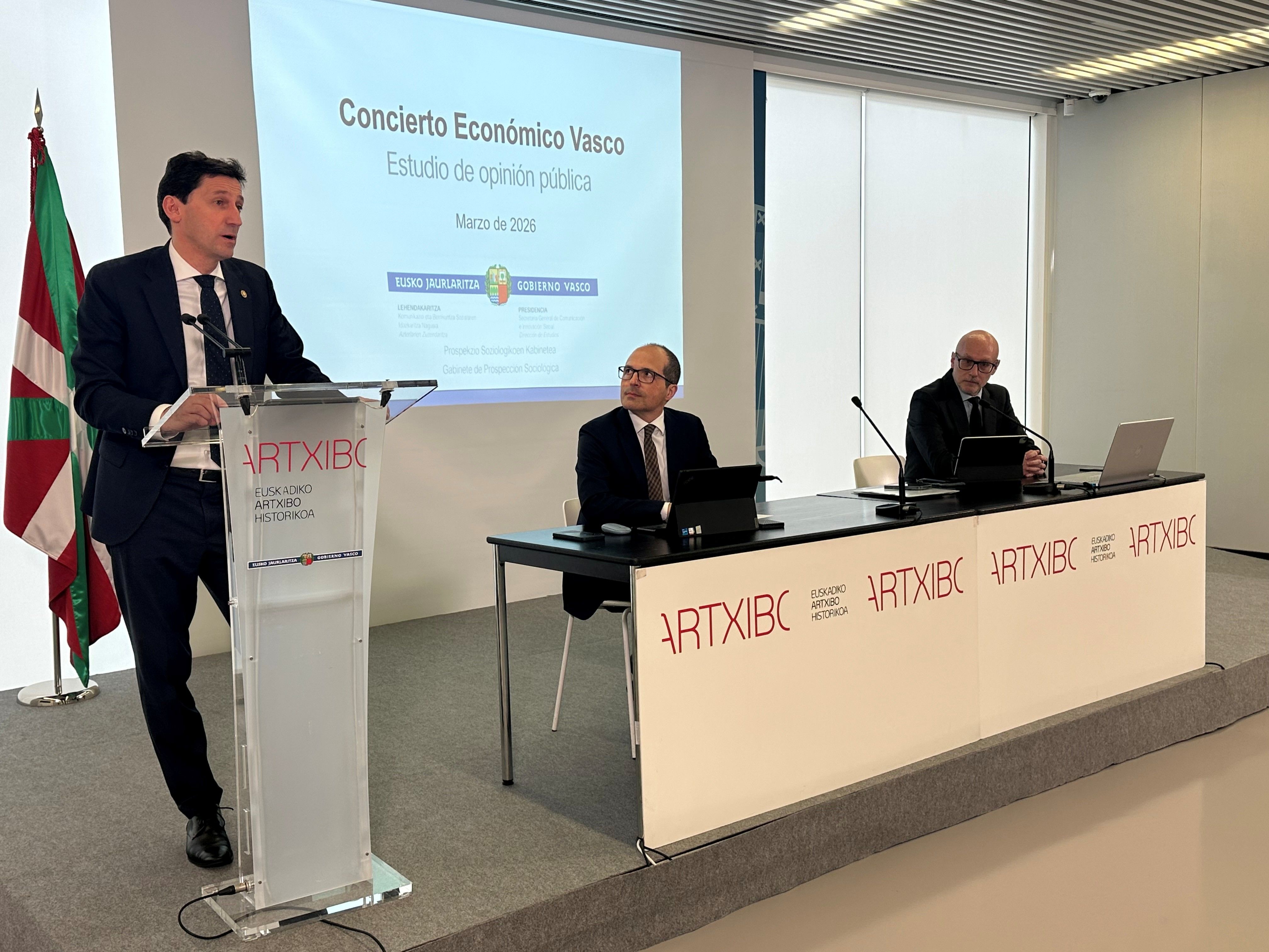 D'Anjou inkestaren emaitzen aurkezpenean | Argazkia: Irekia D'Anjou inkestaren emaitzen aurkezpenean | Argazkia: Irekia