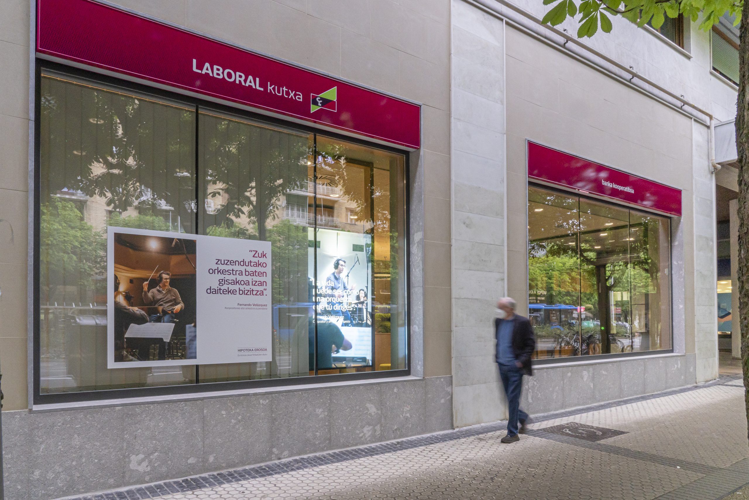 Laboral Kutxaren bulego bat | Argazkia: Laboral Kutxa