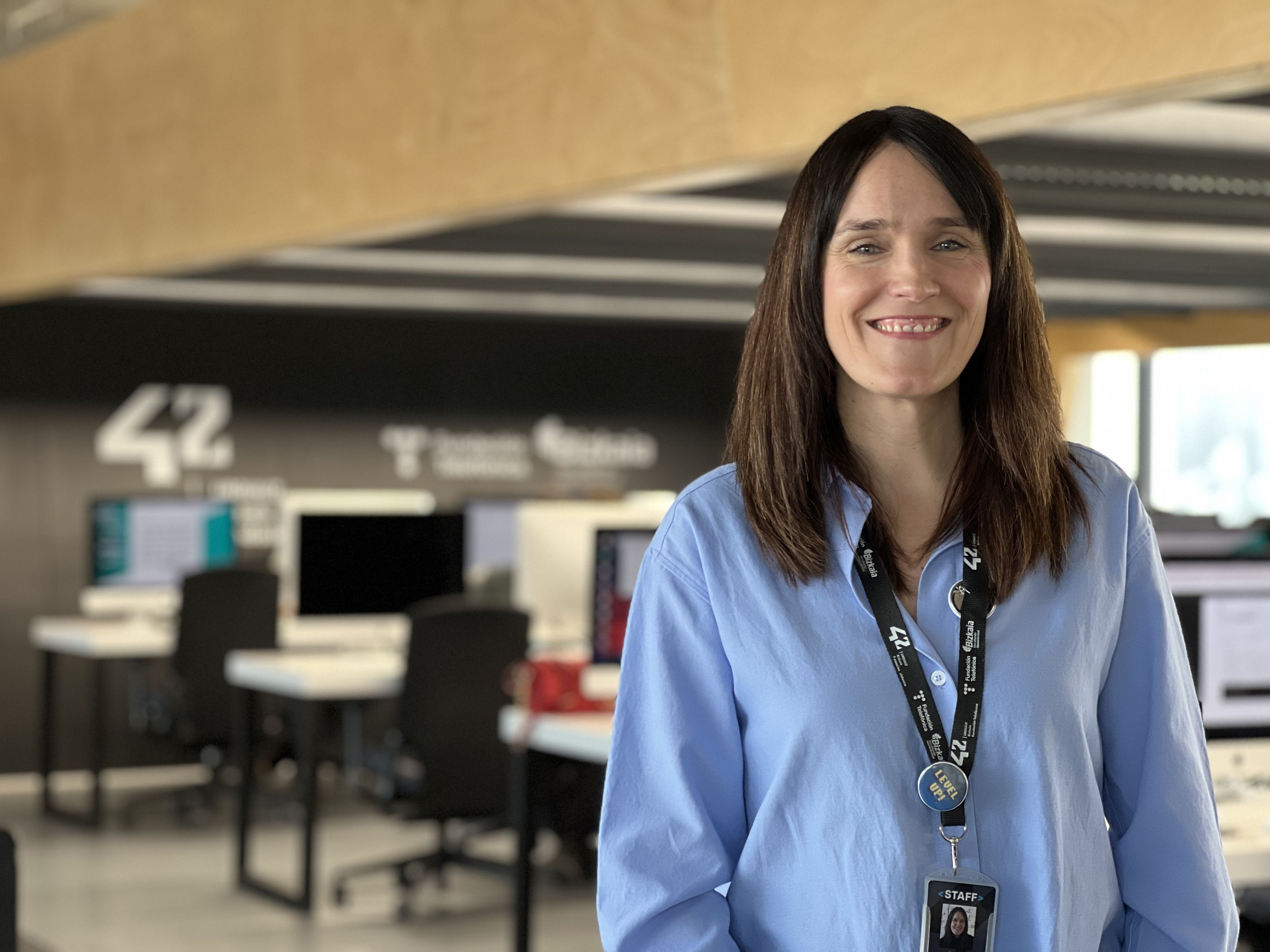 Estibaliz León 42 Urduliz Bizkaiko egoitzan | Argazkia: utzitakoa Estibaliz León 42 Urduliz Bizkaiko egoitzan | Argazkia: utzitakoa