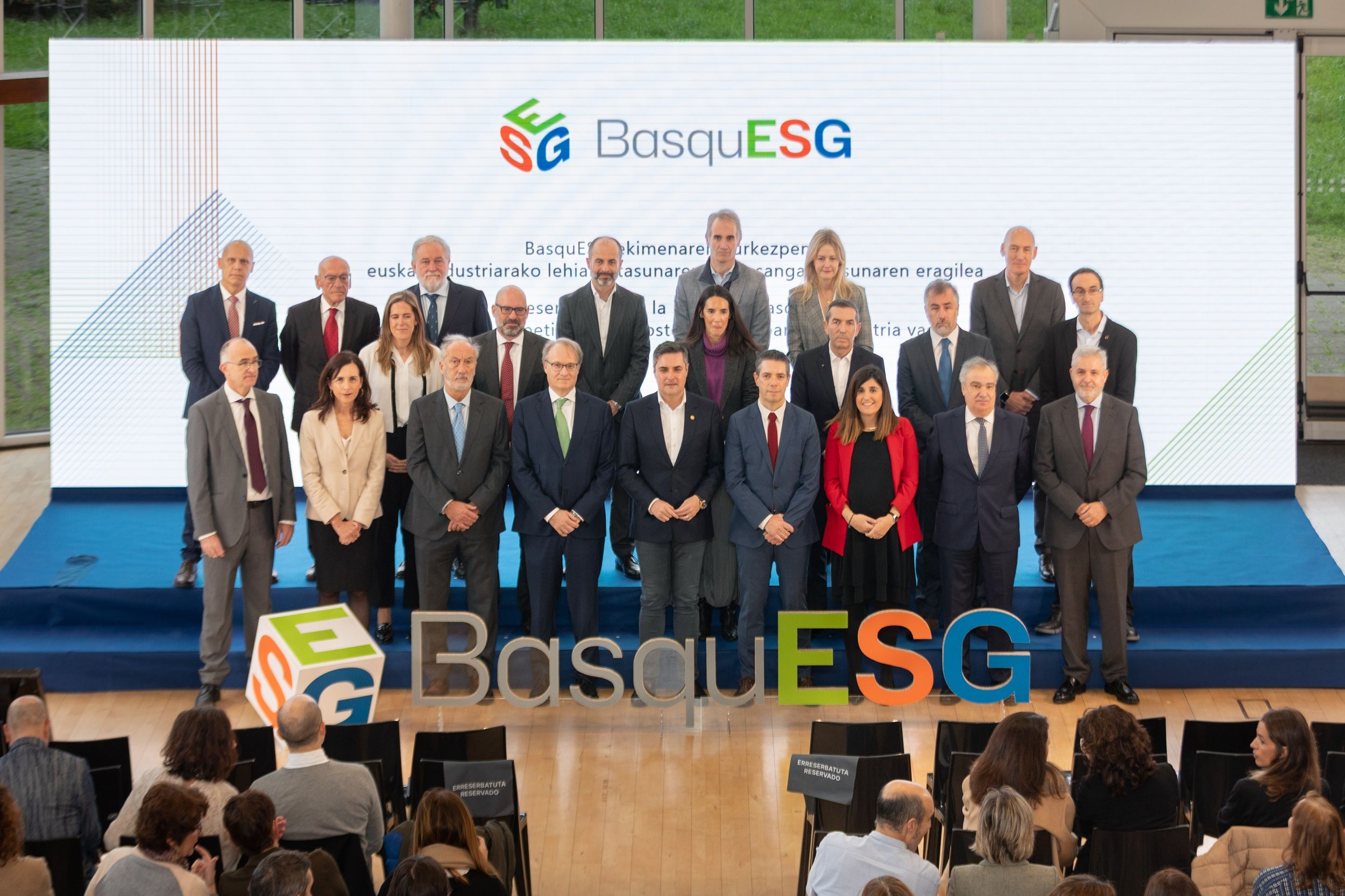 Egitasmoaren aurkezpen ekitaldia azaroan | Argazkia: Spri Egitasmoaren aurkezpen ekitaldia azaroan | Argazkia: Spri