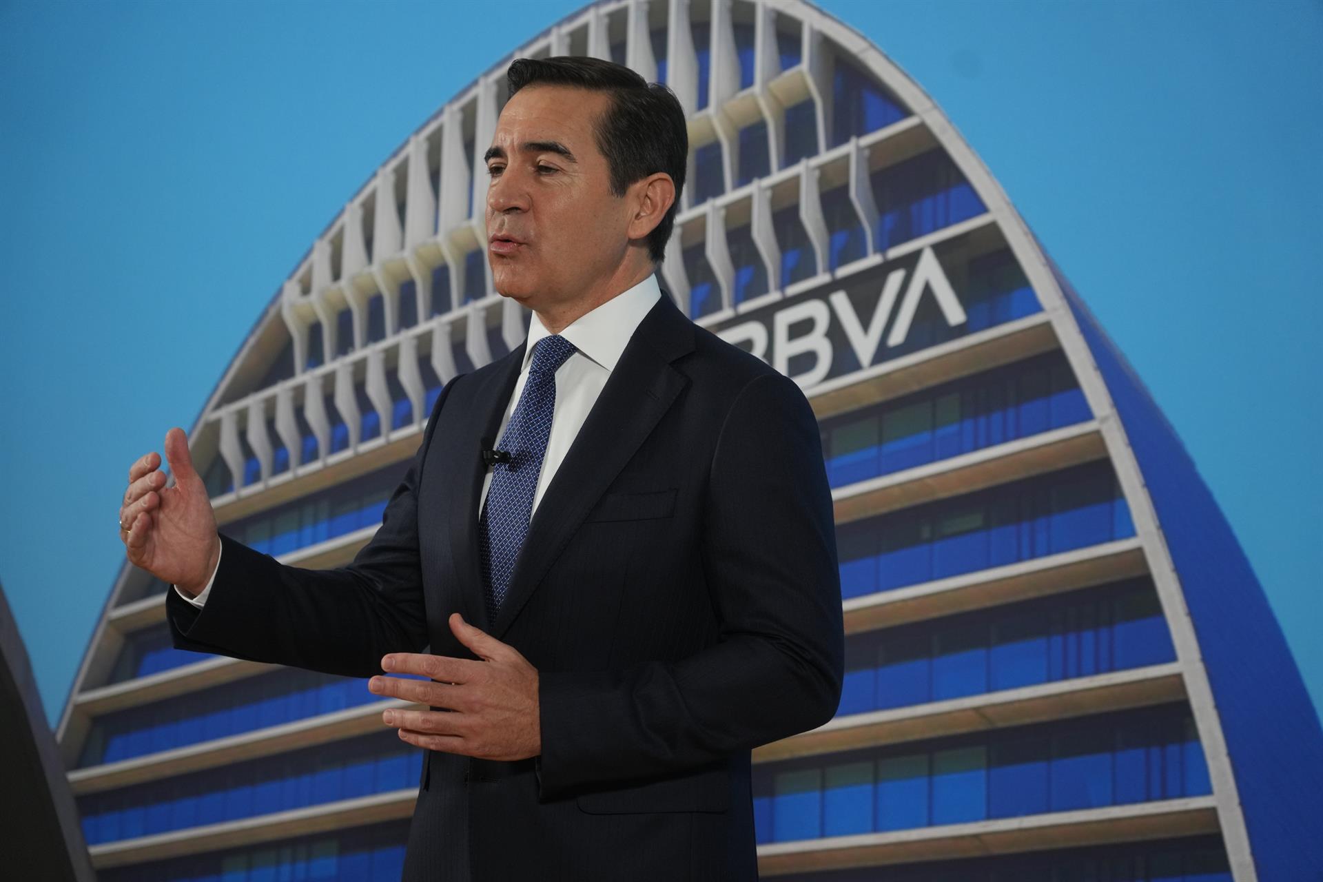 Carlos Torres gaurko agerraldian | Argazkia: BBVA Carlos Torres gaurko agerraldian | Argazkia: BBVA