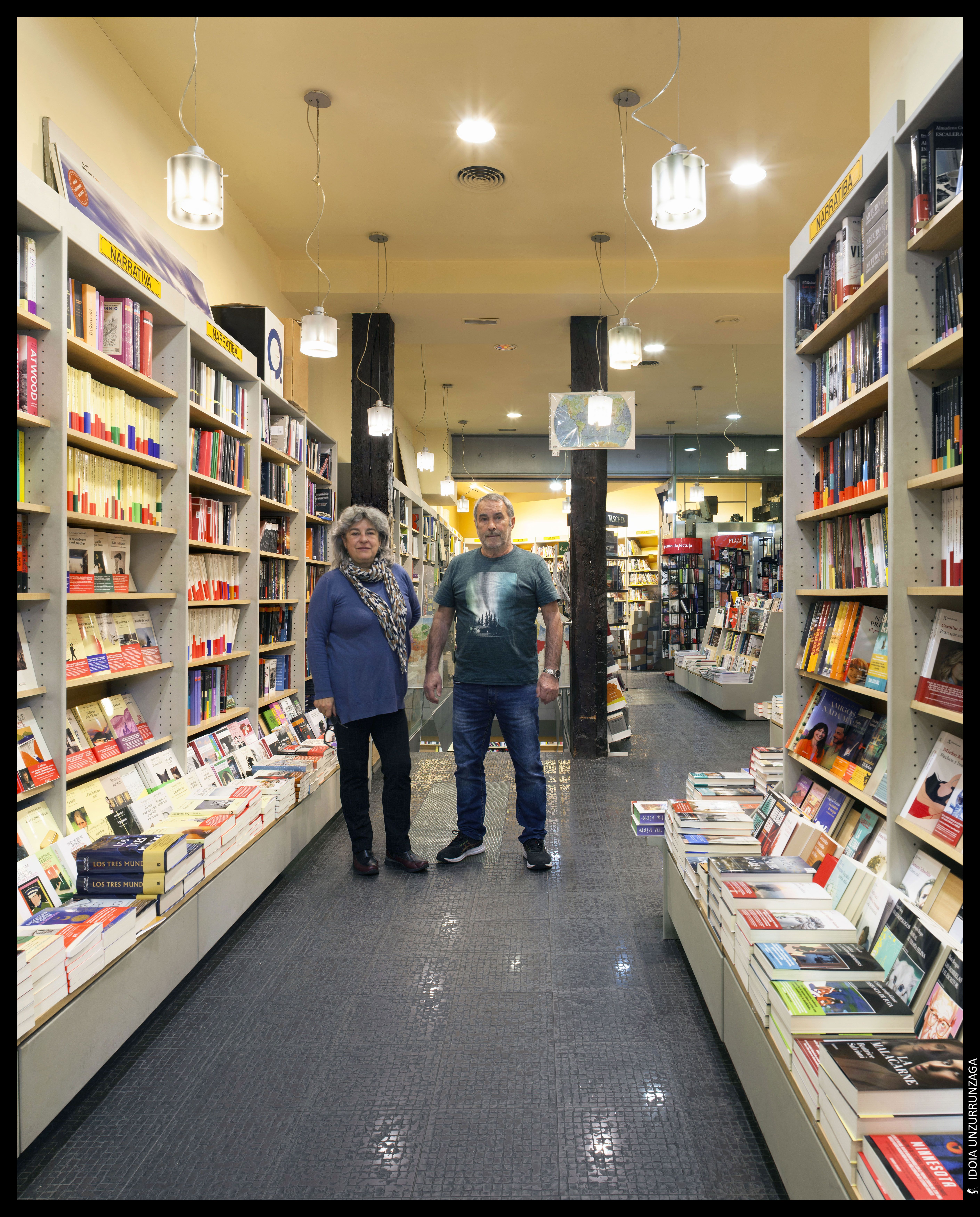 Esther Moyua eta Ramon Tatiegi Hontza liburudendako bazkideak | Argazkia: utzita Esther Moyua eta Ramon Tatiegi Hontza liburudendako bazkideak | Argazkia: utzita