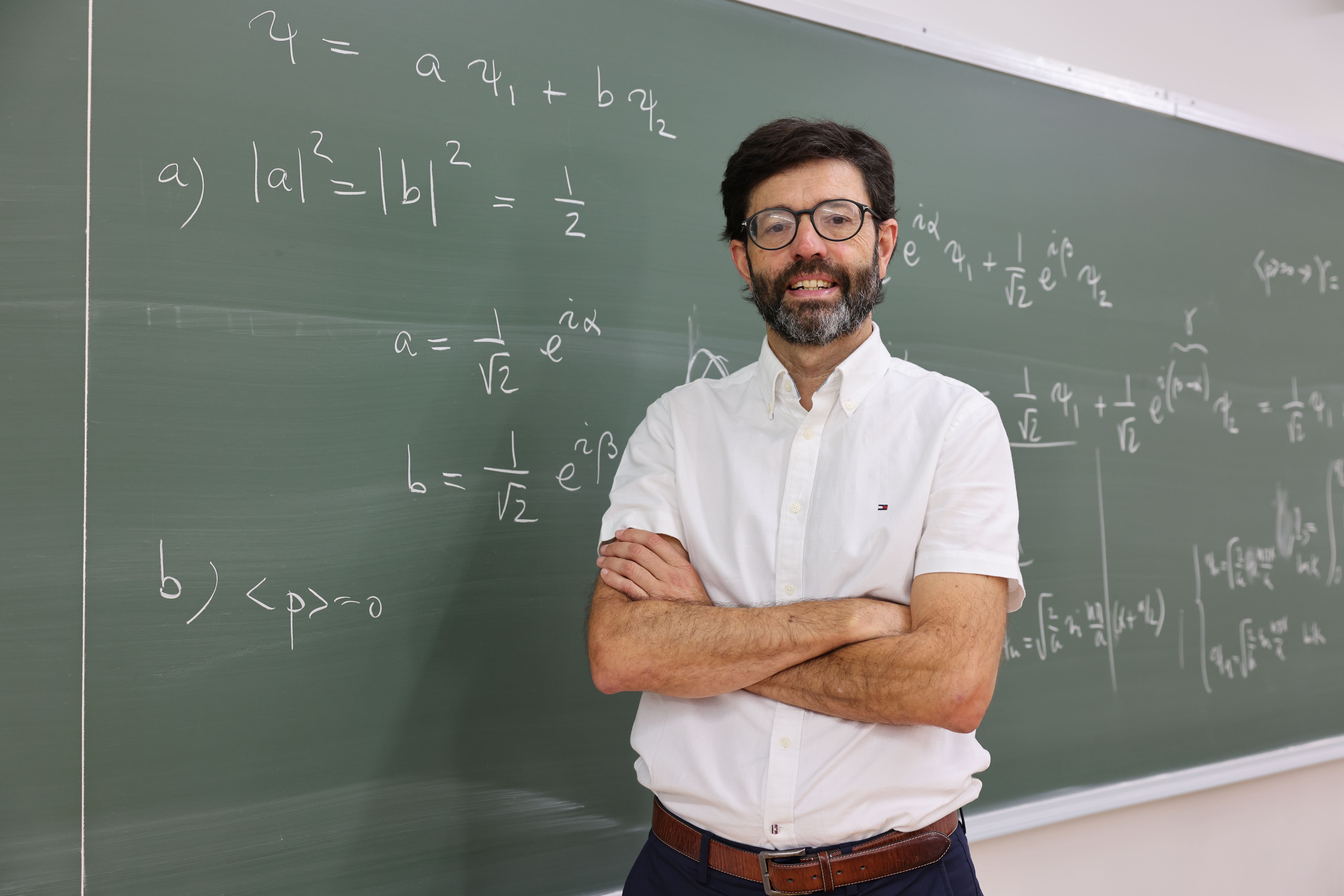 Aitor Bergara, EHU Quantum Centerreko zuzendaria | Argazkia: Miguel Espiga