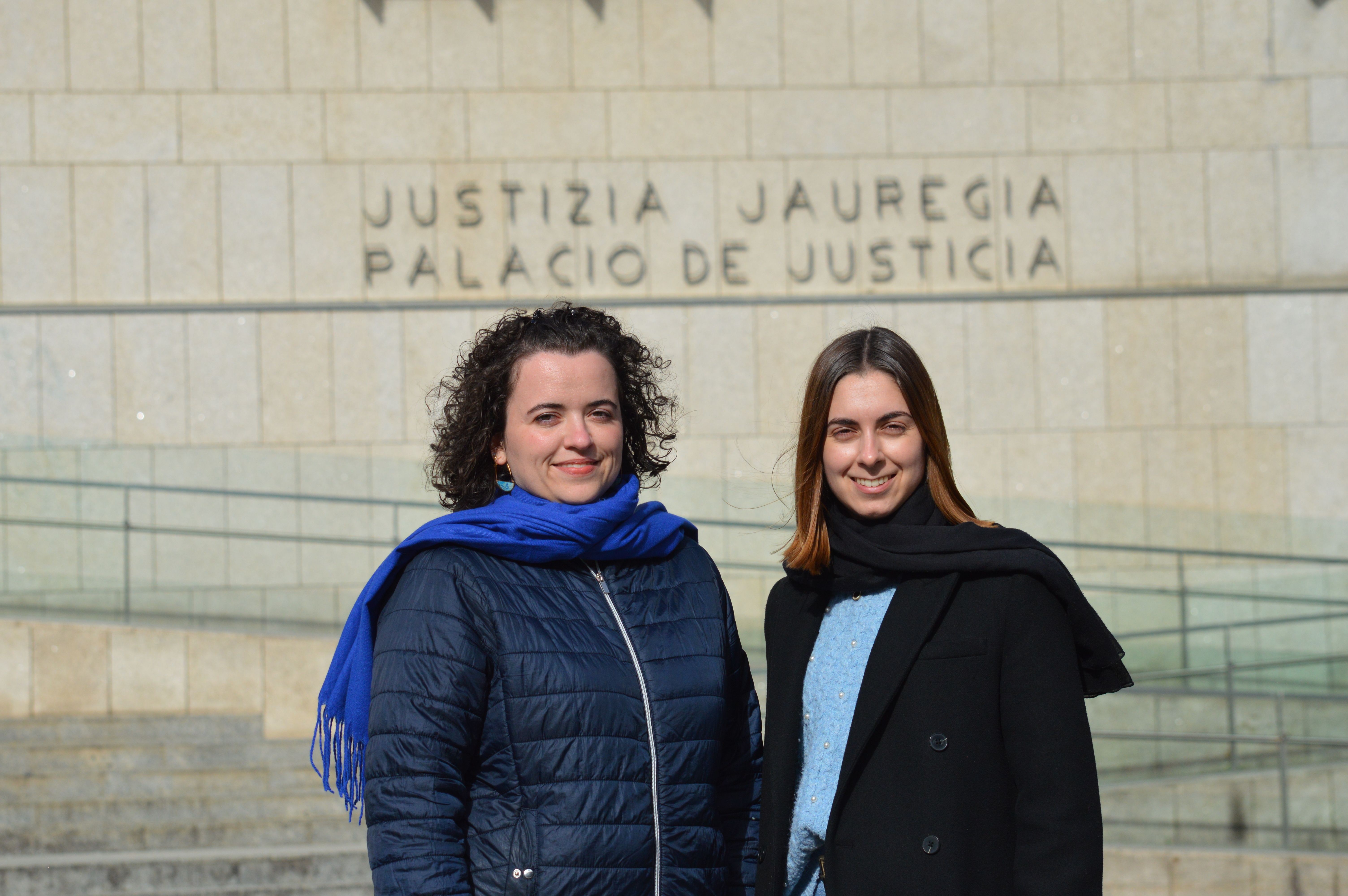 Ezker eskuin Ainhoa Altzuguren eta Nora Morales | Argazkia: Haizea Solagurenbeaskoa Ezker eskuin Ainhoa Altzuguren eta Nora Morales | Argazkia: Haizea Solagurenbeaskoa