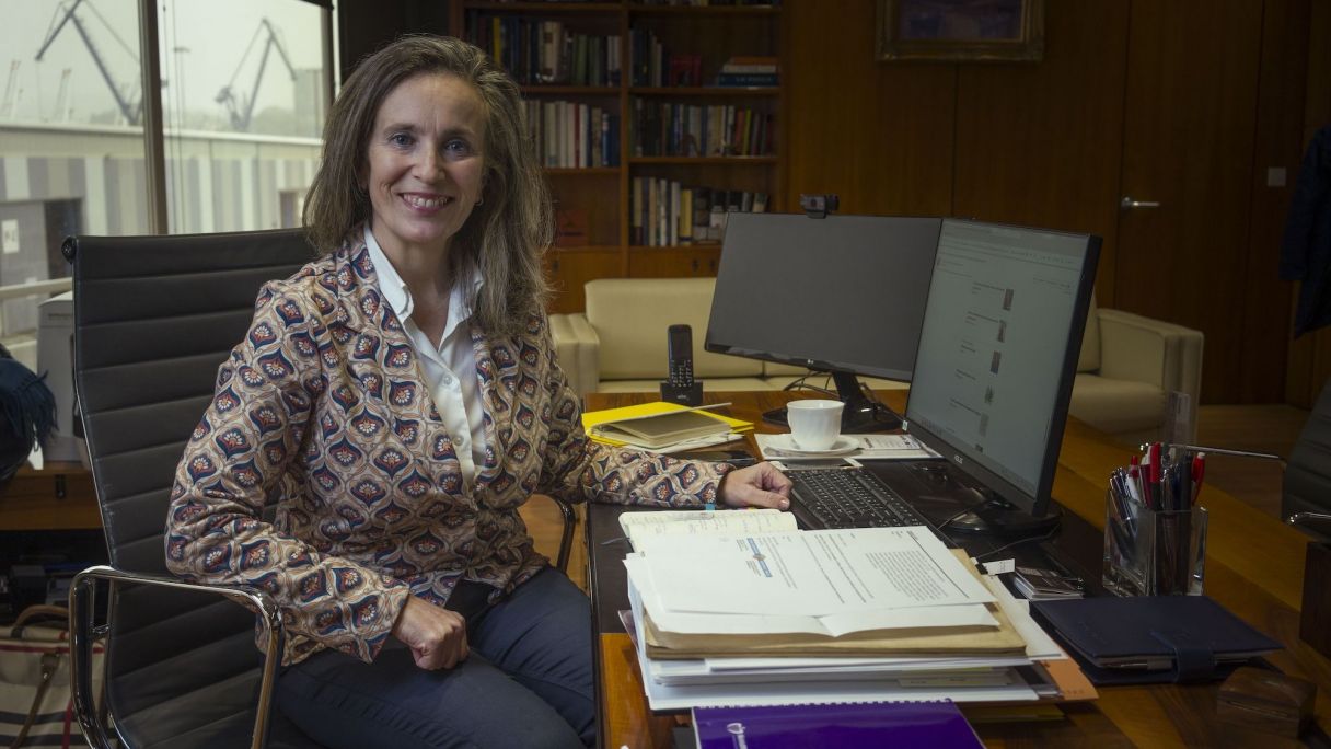 Izaskun Goñi, Pasaiako Portuko Agintaritzako presidentea | Argazkia: Jon Urbe/Foku