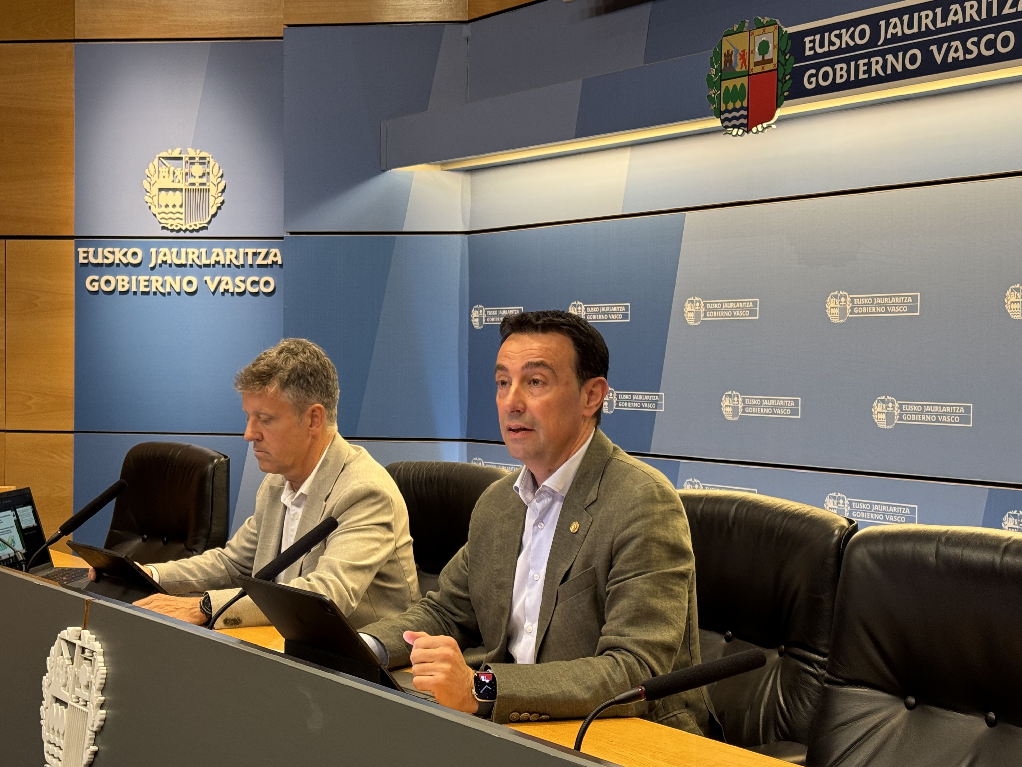 Iñaki Ruiz eta Mikel Torres | Argazkia: Jaurlaritza