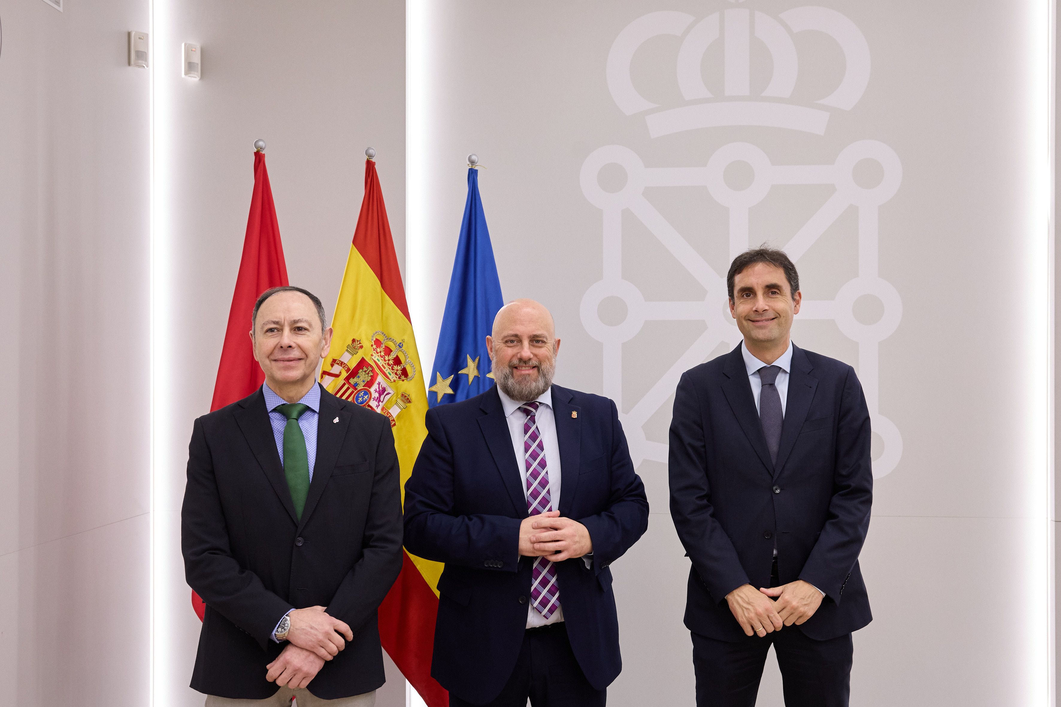 Jose Andres Gutierrez, Jose Luis Arasti eta Ramon Goñi | Argazkia: Nafarroako Gobernua