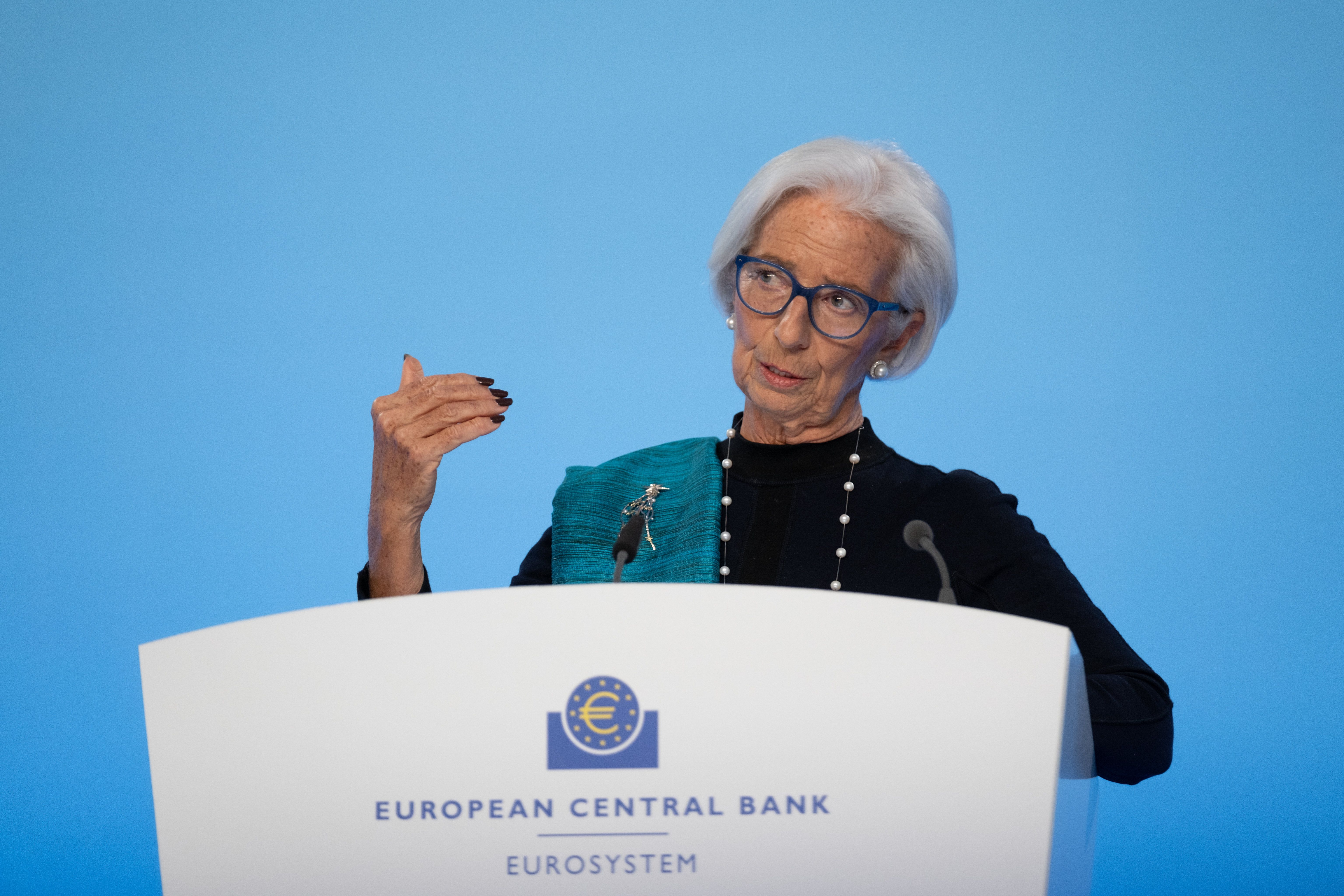 Christine Lagarde gaurko bileran | Argazkia: EBZ