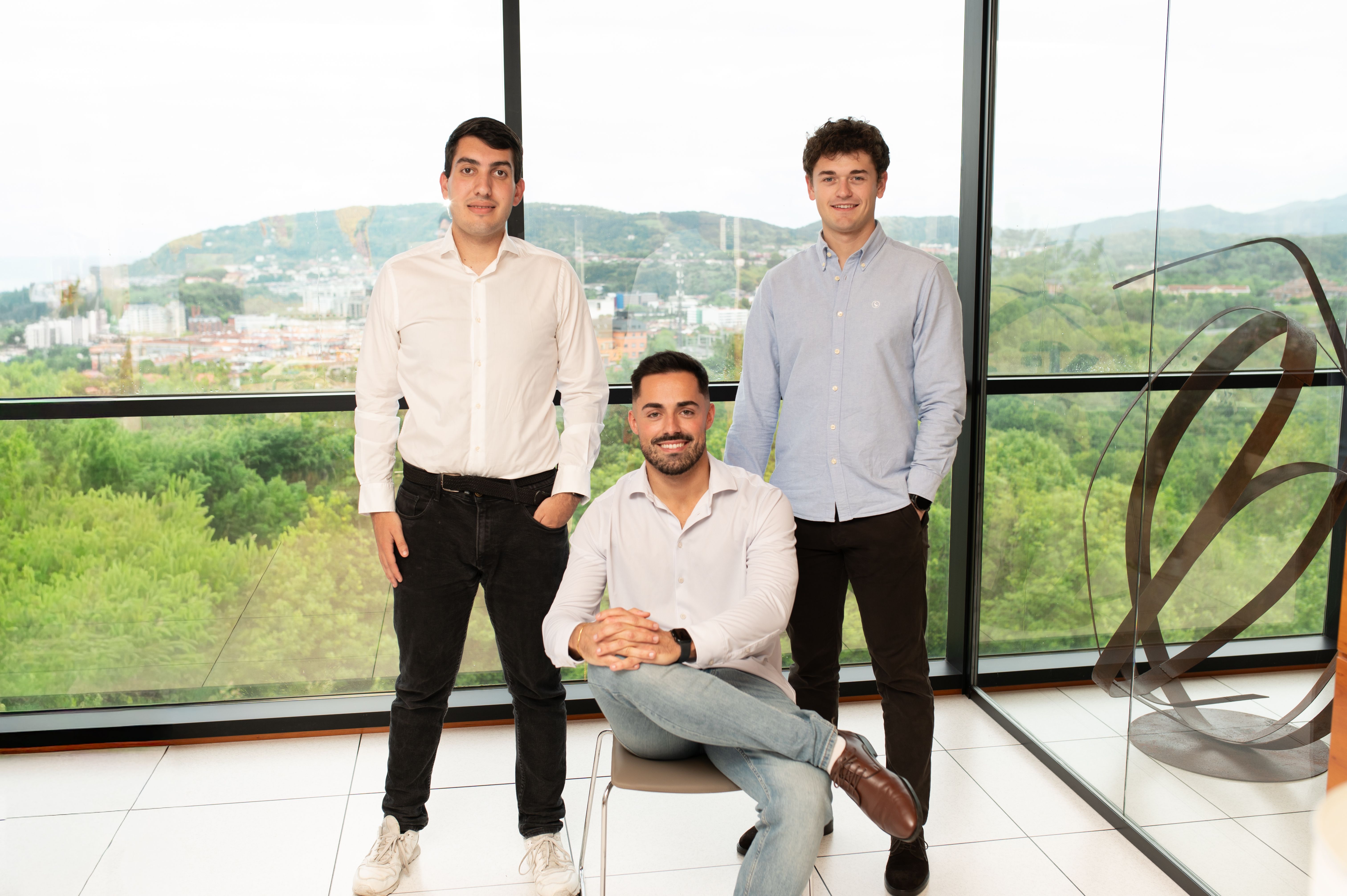 Iker Galarza, Unai Arambarri eta Asier Olaizola | Argazkia: Neety