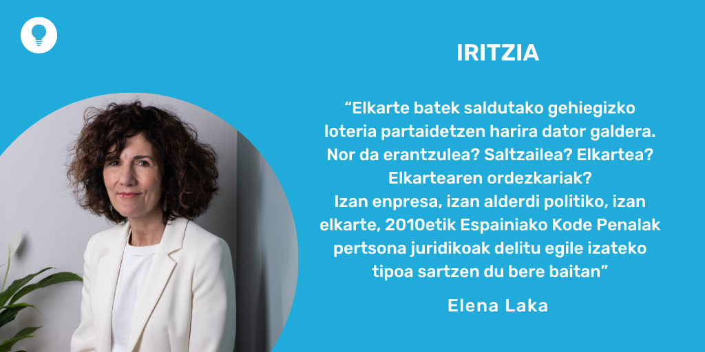 Pertsona juridikoek delituak egin ahal dituzte?