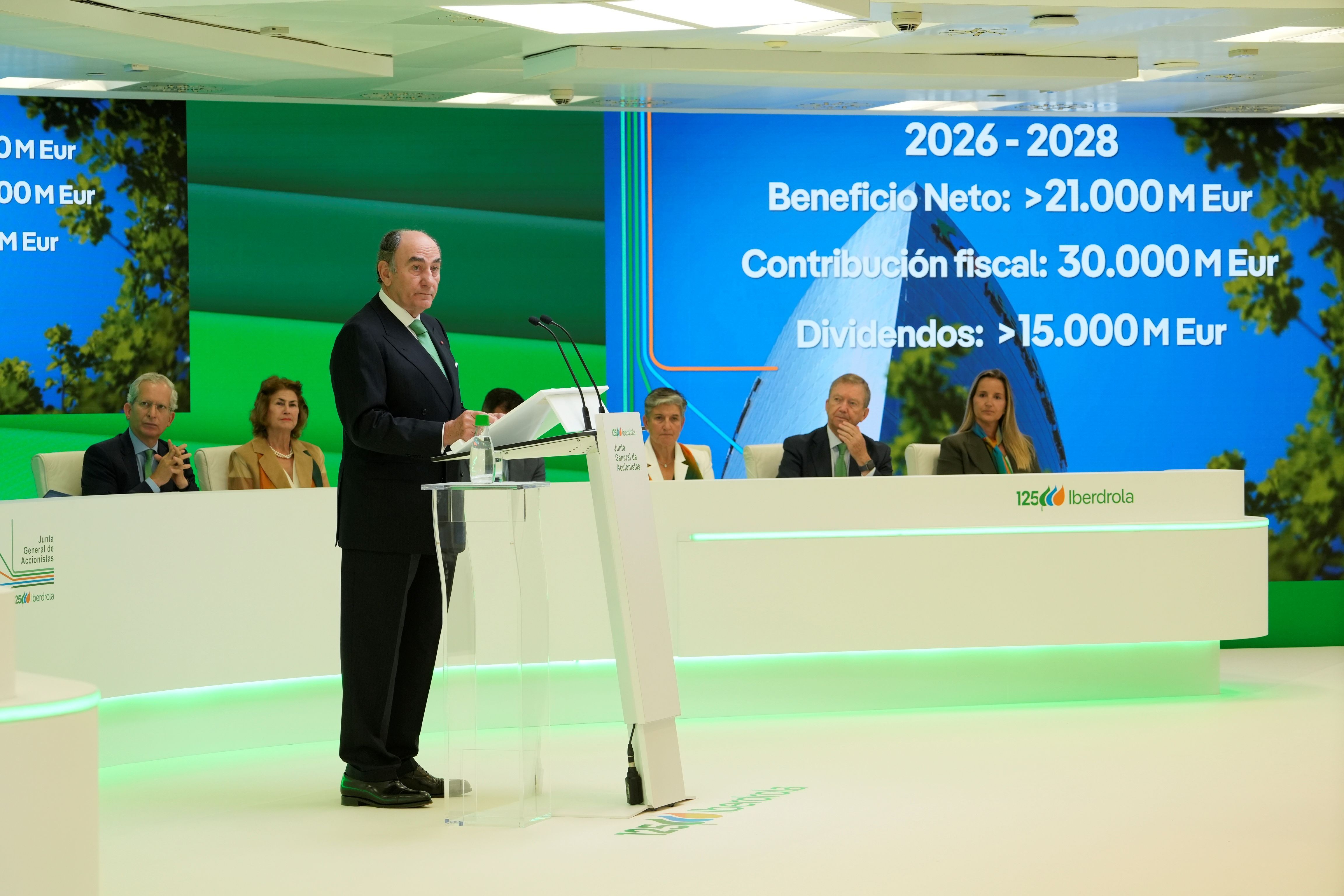 Ignacio Galan, gaurko batzar orokorrean | Argazkia: Iberdrola