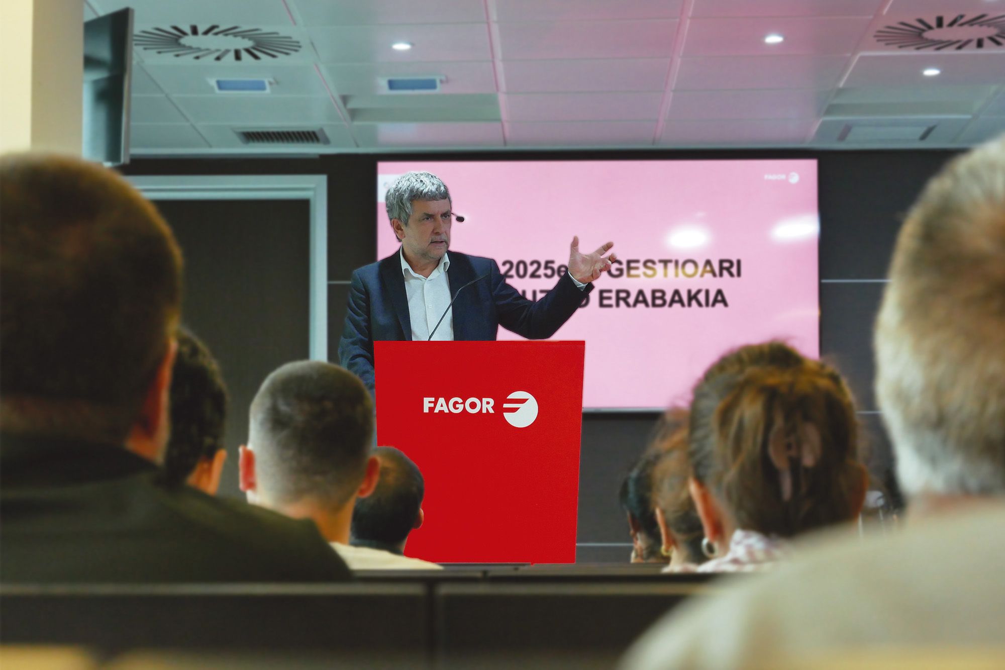 Fagorren Batzar Nagusiko une bat | Argazkia: Fagor Taldea