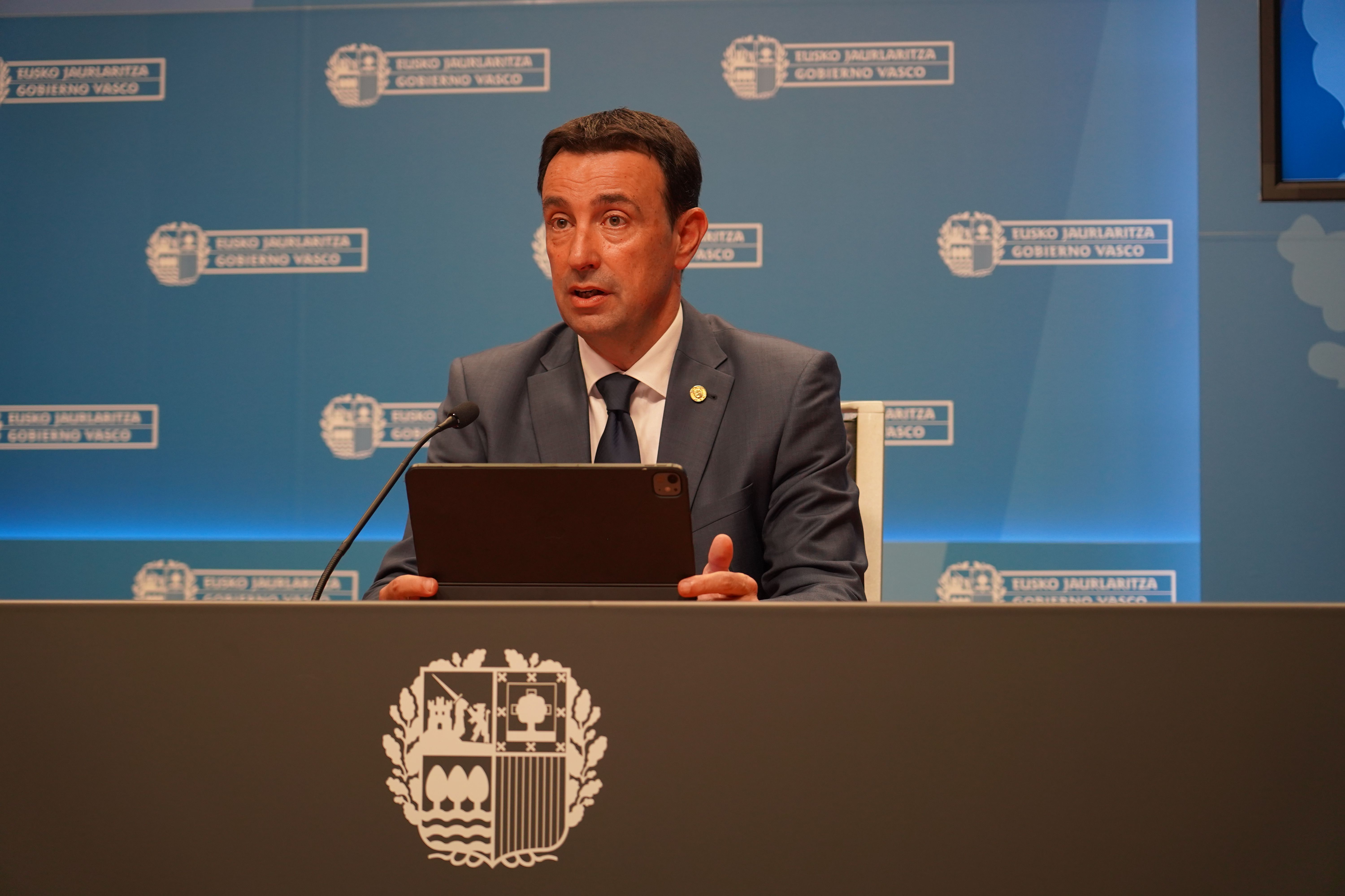 Mikel Torres sailburua | Argazkia: Eusko Jaurlaritza