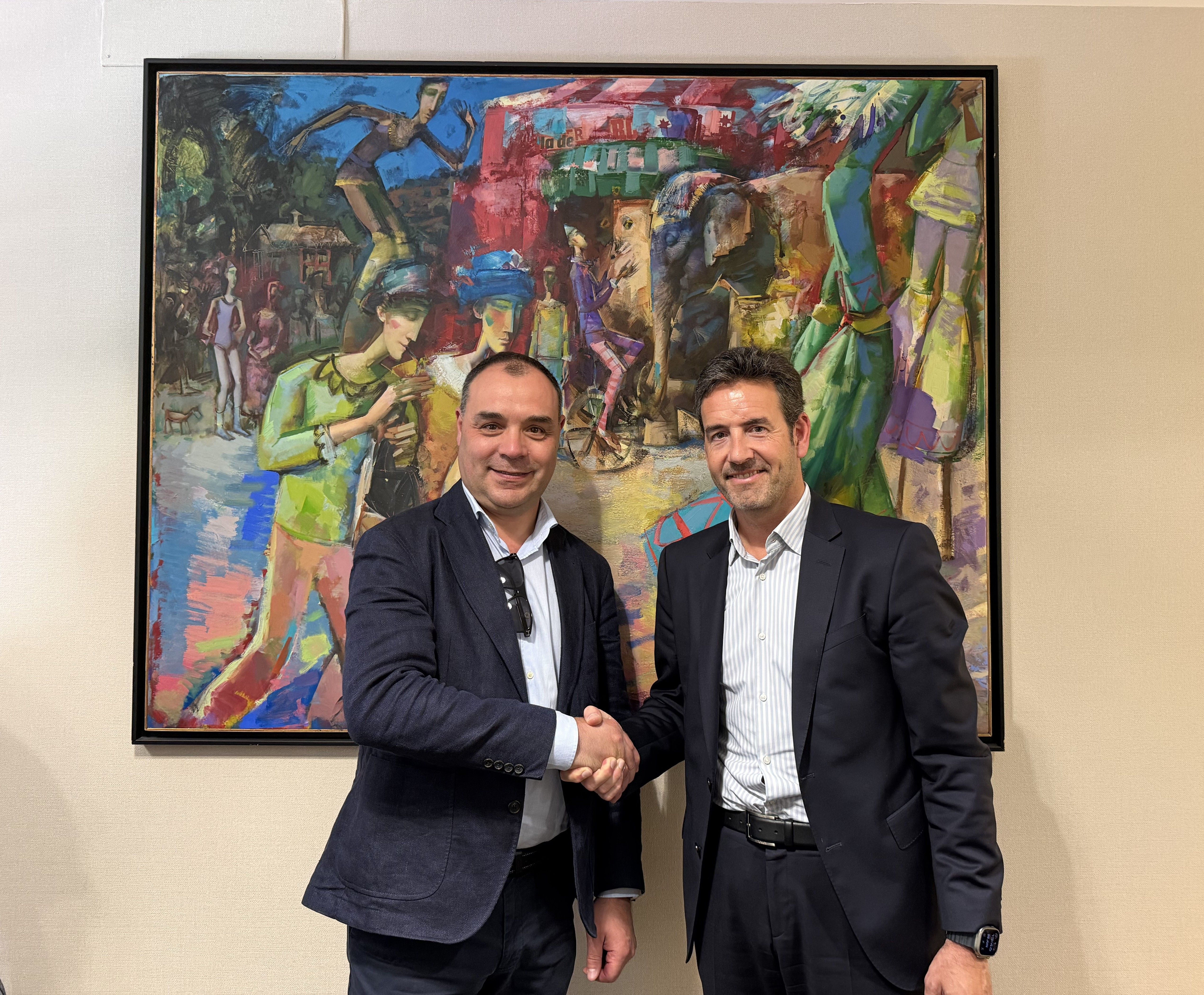 David Becoechea (NH Beco) eta Lander Guibelalde (Hine Group) | Argazkia: utzita