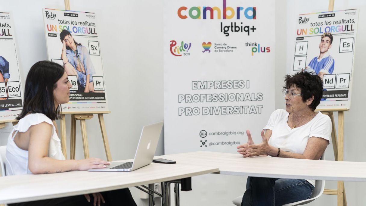 Maria Giralt i Castells LGTBI aktibista eta feminista da | Mireia Comas