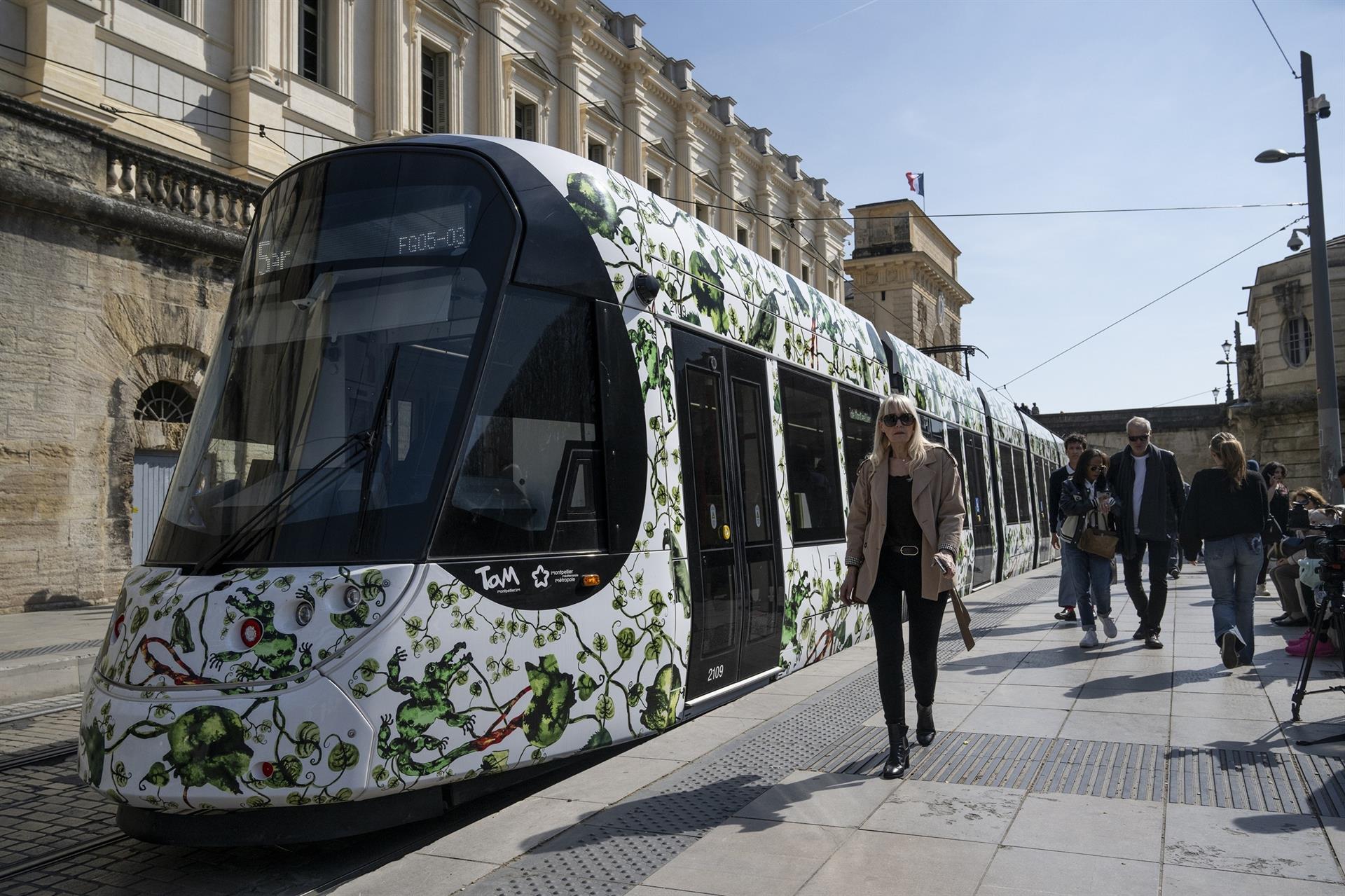 CAFen tranbia bat, Montpellierren (Frantzia) | Argazkia: Europa Press