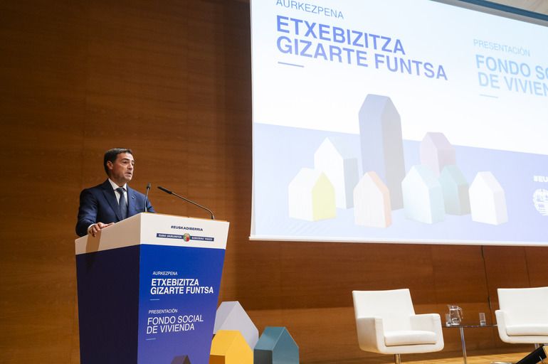 Bilbon aurkeztu dute Etxebizitza Gizarte Funtsa | Argazkia: Irekia Bilbon aurkeztu dute Etxebizitza Gizarte Funtsa | Argazkia: Irekia