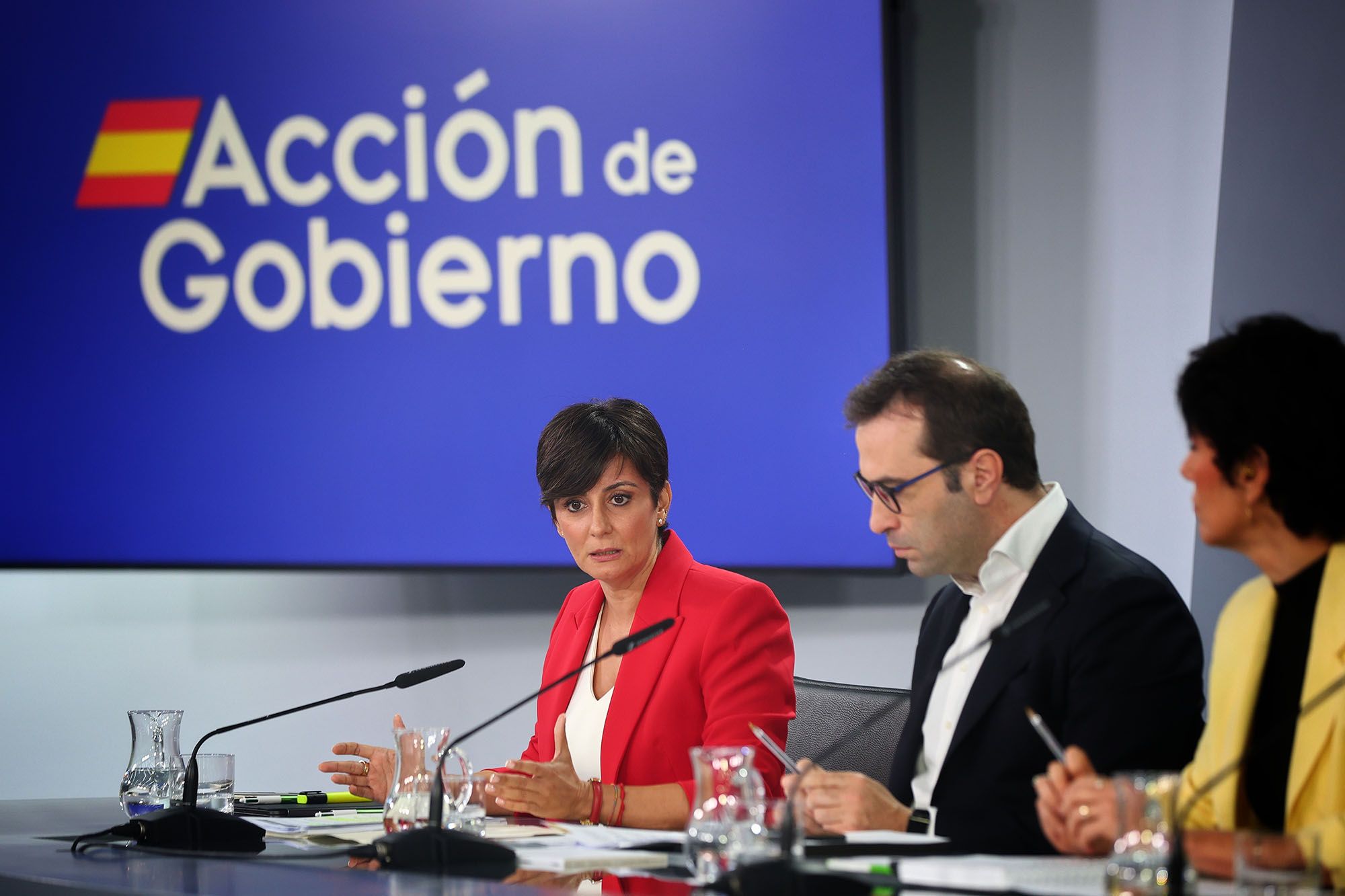 Isabel Rodríguez, Espainiako Etxebizitza eta Hiri Agendako ministroa | Argazkia: Espainiako Gobernua Isabel Rodríguez, Espainiako Etxebizitza eta Hiri Agendako ministroa | Argazkia: Espainiako Gobernua