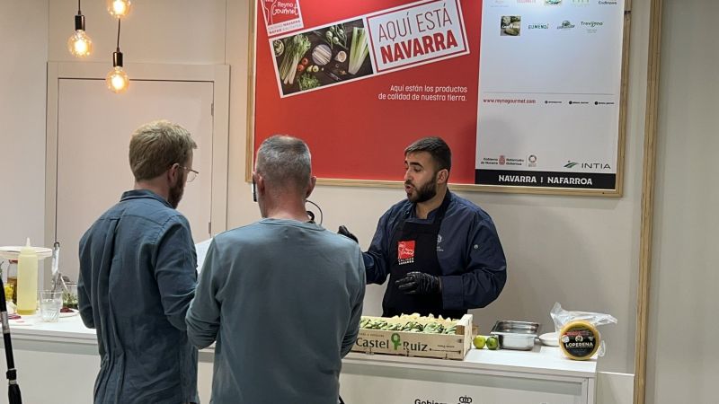 Nafarroako konpainia bat Fruit Attraction azokan| Argazkia: INTIA Nafarroako konpainia bat Fruit Attraction azokan| Argazkia: INTIA