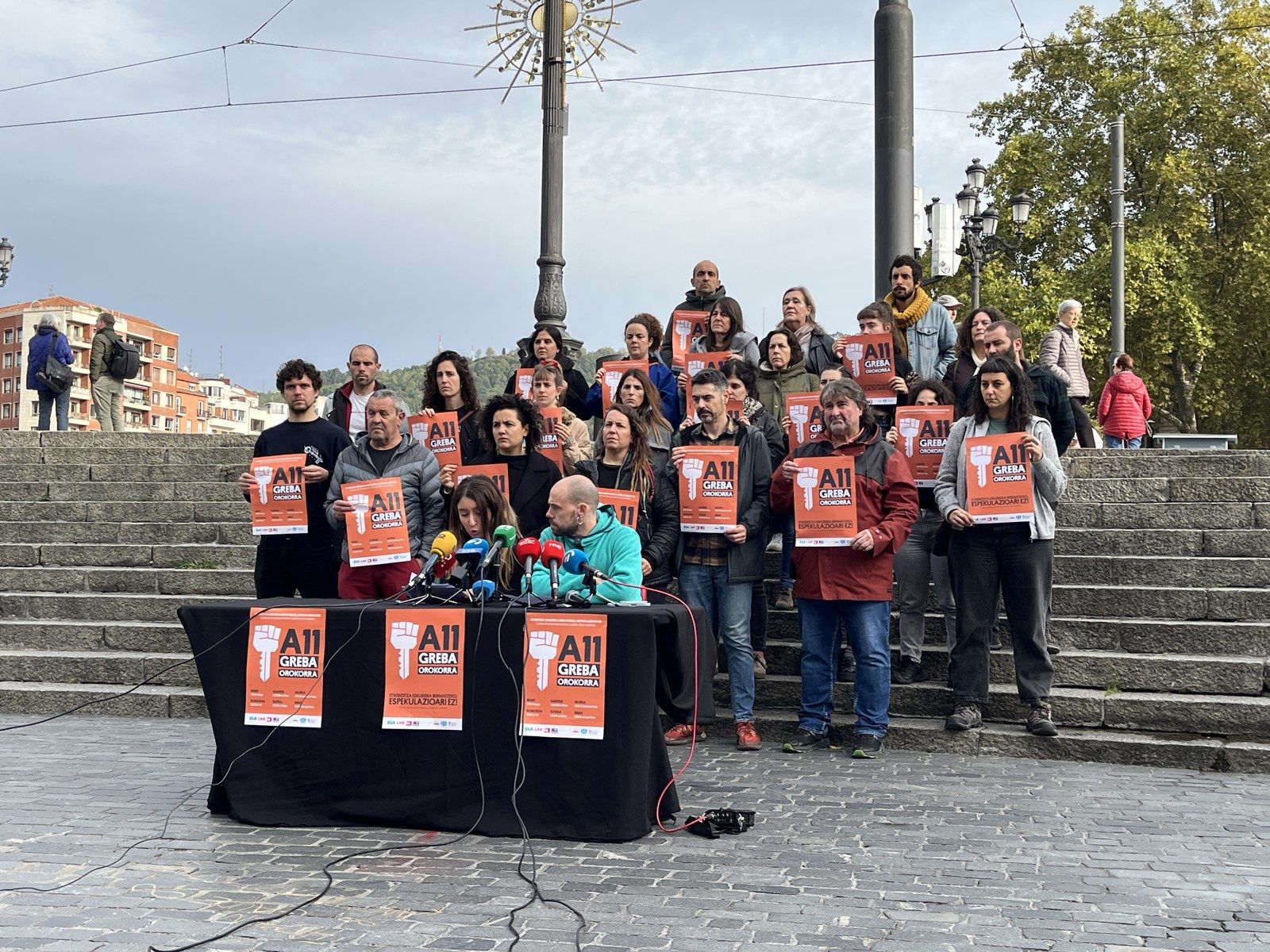 Azaroaren 11rako mobilizazioak publiko egin dira | Argazkia: ELA